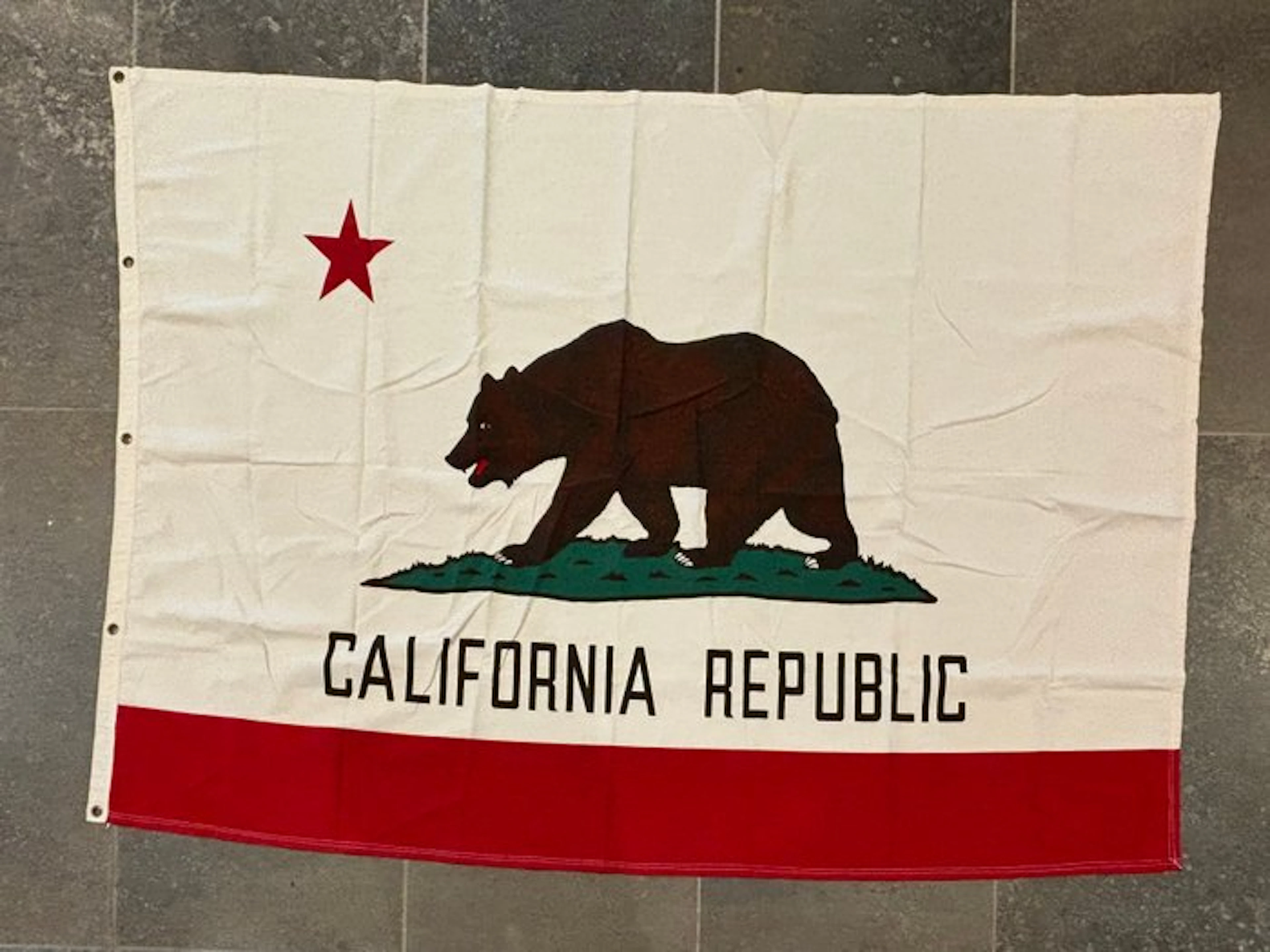 United States - Flag - California Republic cotton flag - 214X143 CM.