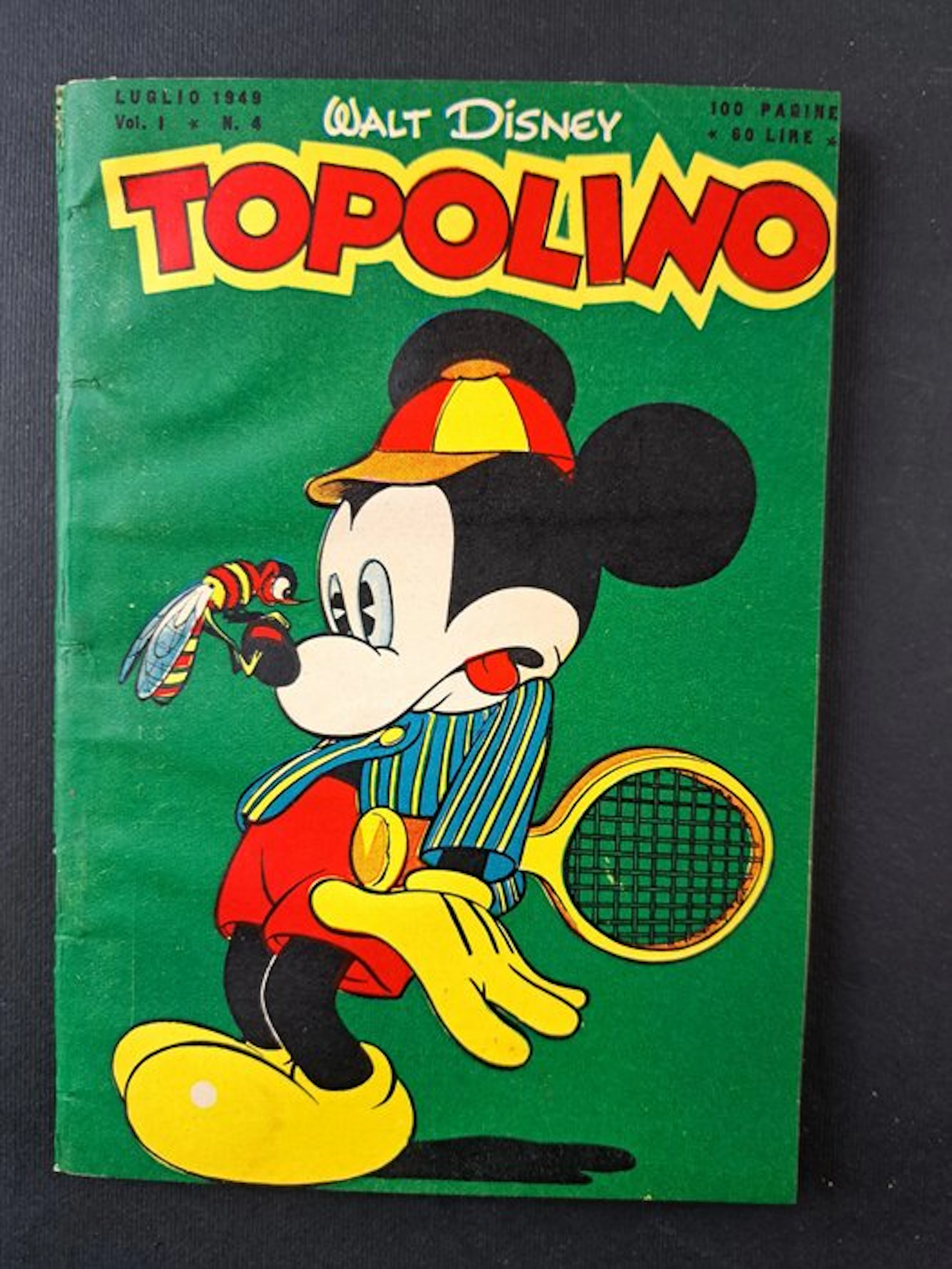 Topolino Libretto n. 4 - 1 Comic - First edition - 1949
