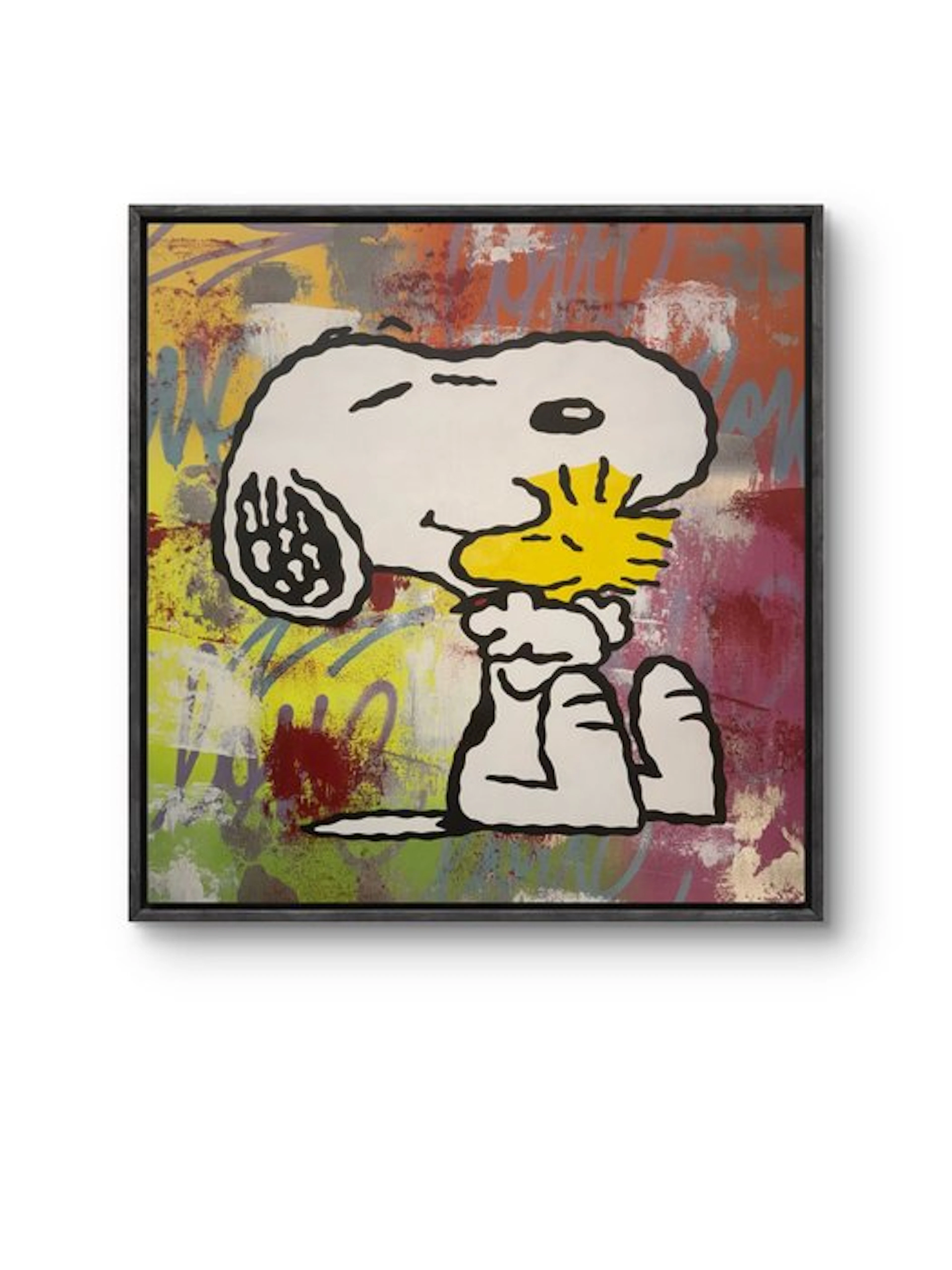 isem (1985) - Snoopy Woodstock X Friends ( size 67x64cm )