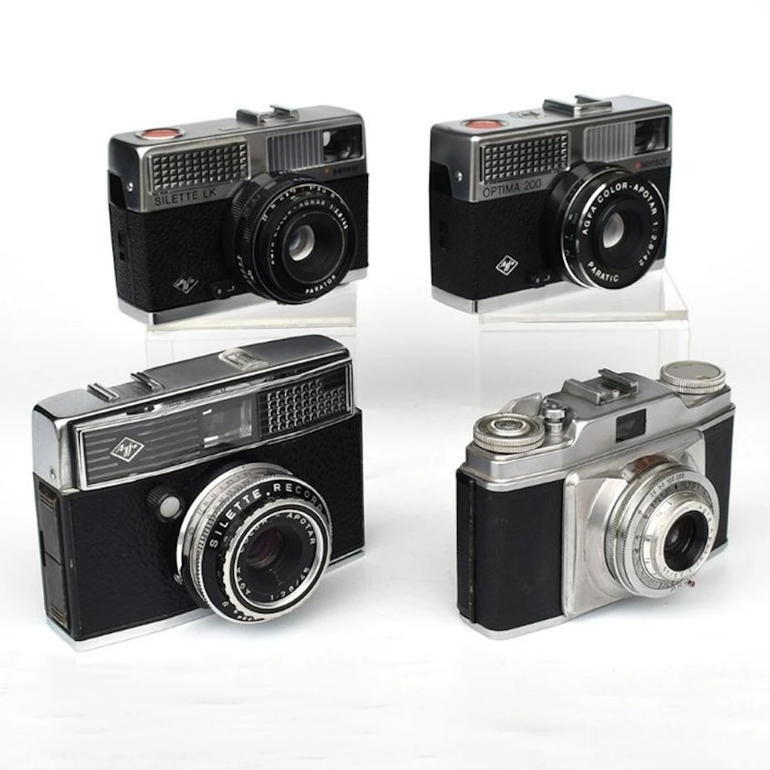 Agfa Silette type 1, Silette Record, Silette LK, Optima 200 | Analogue camera