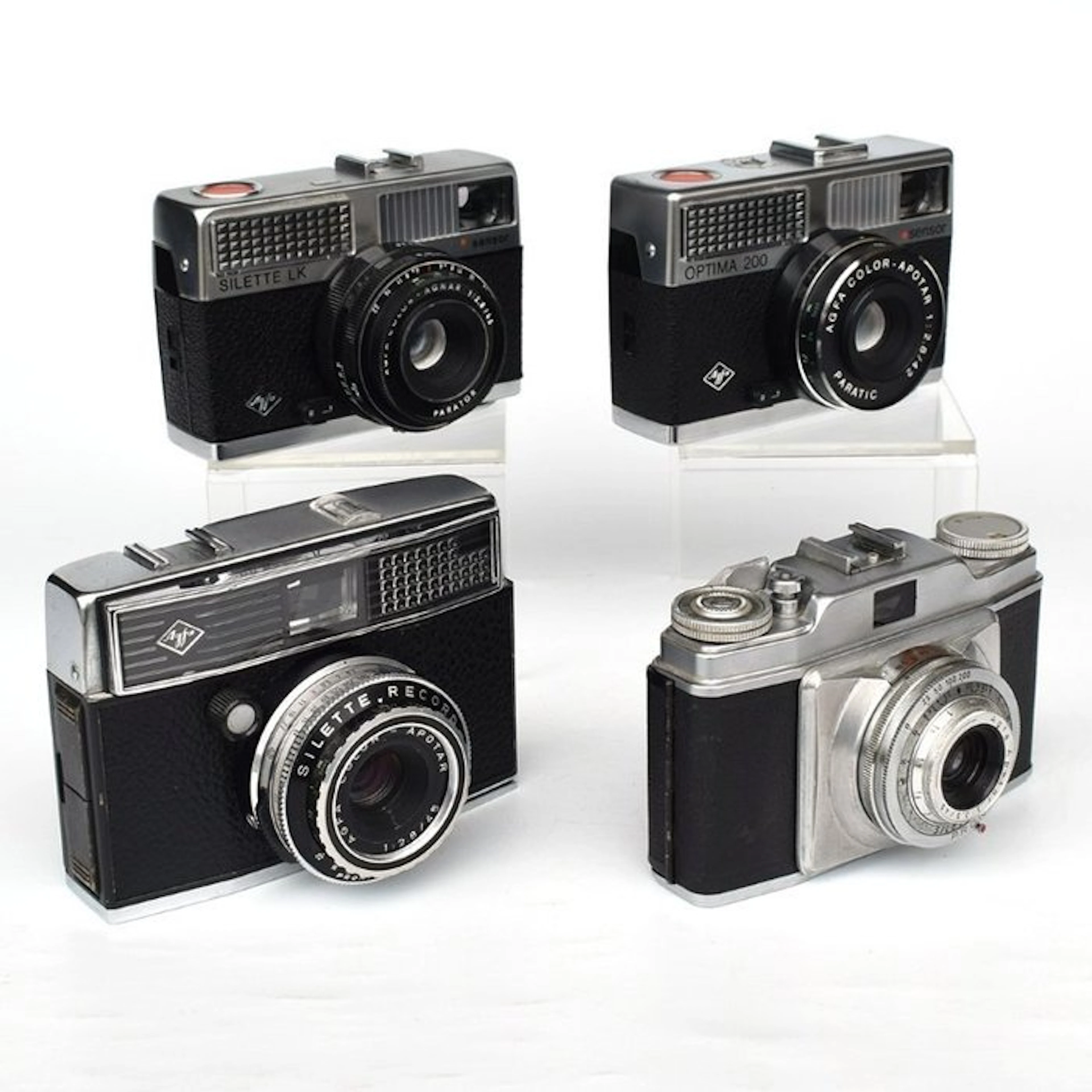 Agfa Silette type 1, Silette Record, Silette LK, Optima 200 | Analogue camera