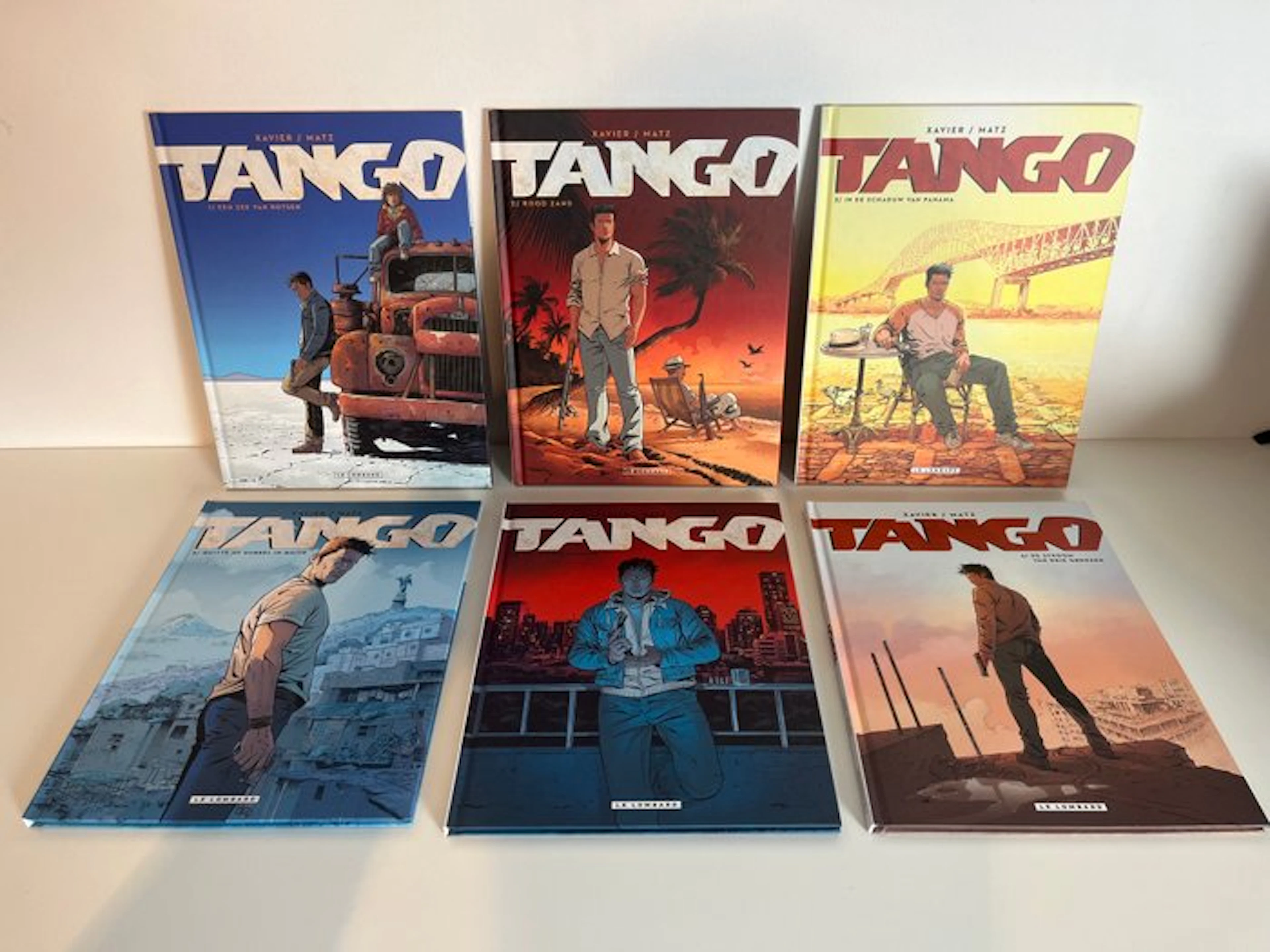 Tango 1 t/m 6 - Opeenvolgende reeks HC - 6 Album - First edition - 2018/2021