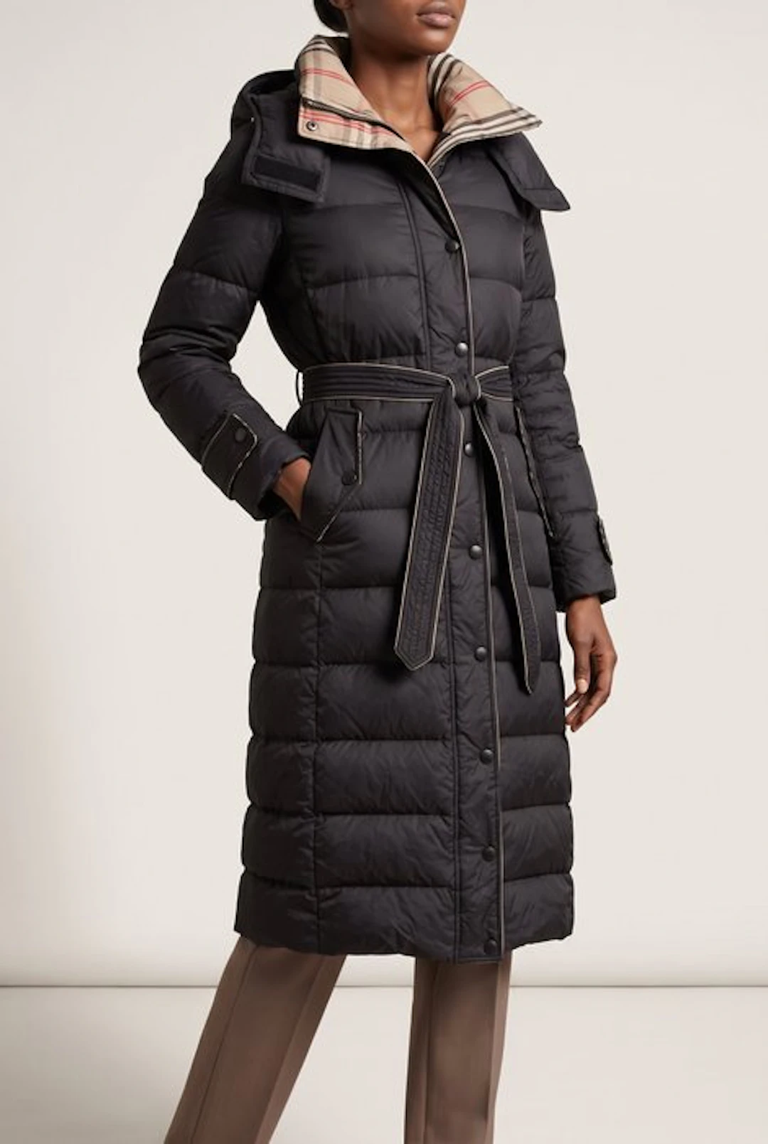 BURBERRY London Luxury Long Down Coat - Piumino Lungo DONNA - Down jacket
