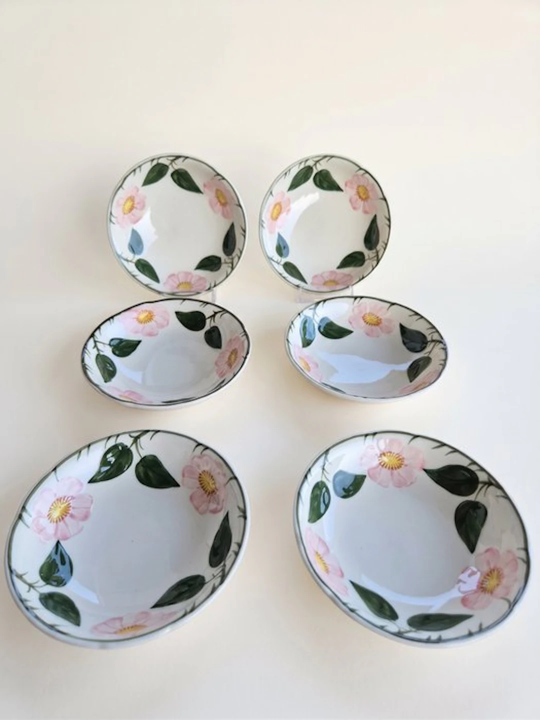 Villeroy & Boch - Dessert service (6) - Wild-Rose