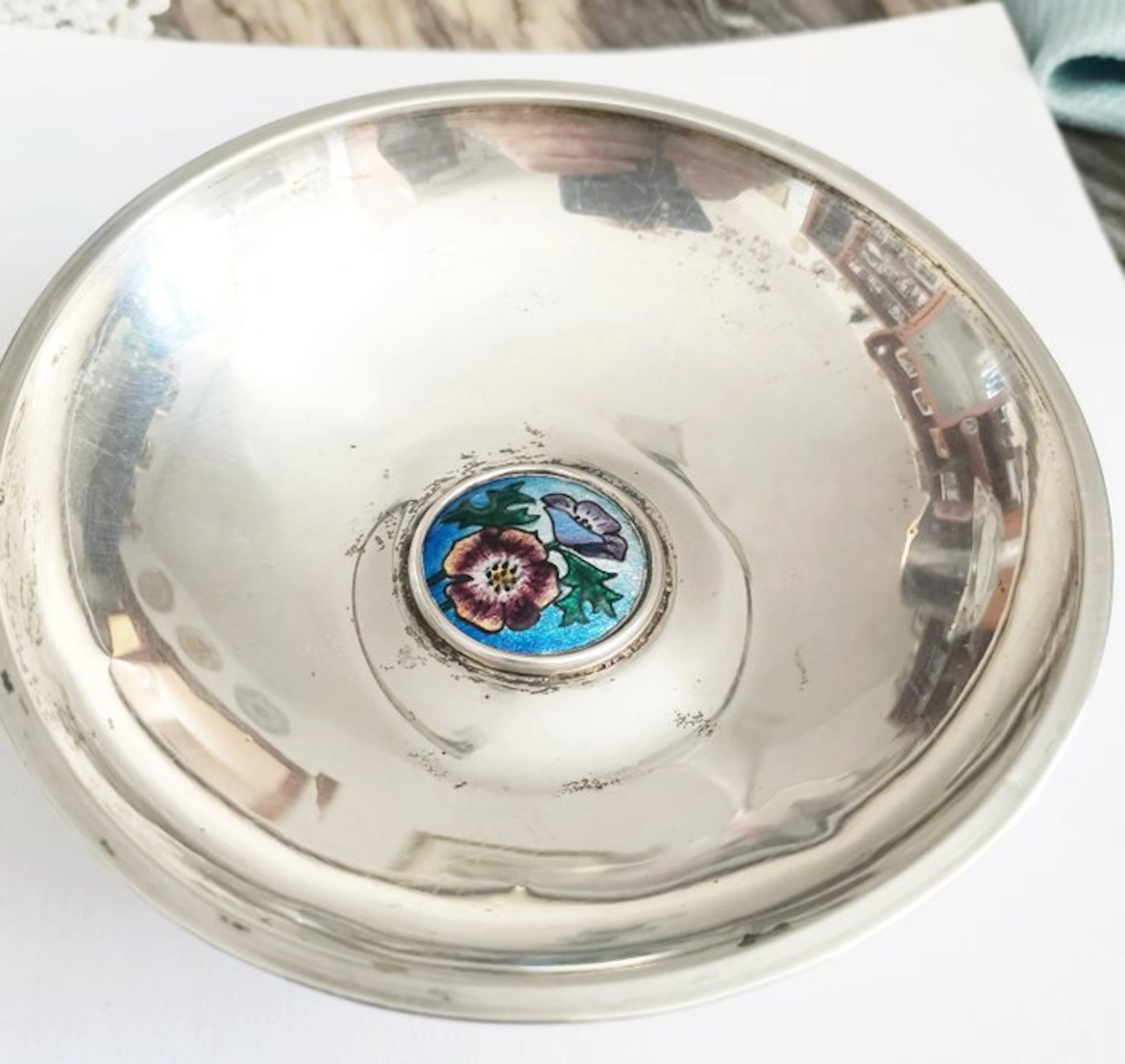 Bowl - Cuenco / Vaciabolsillos ornamental - .915 silver