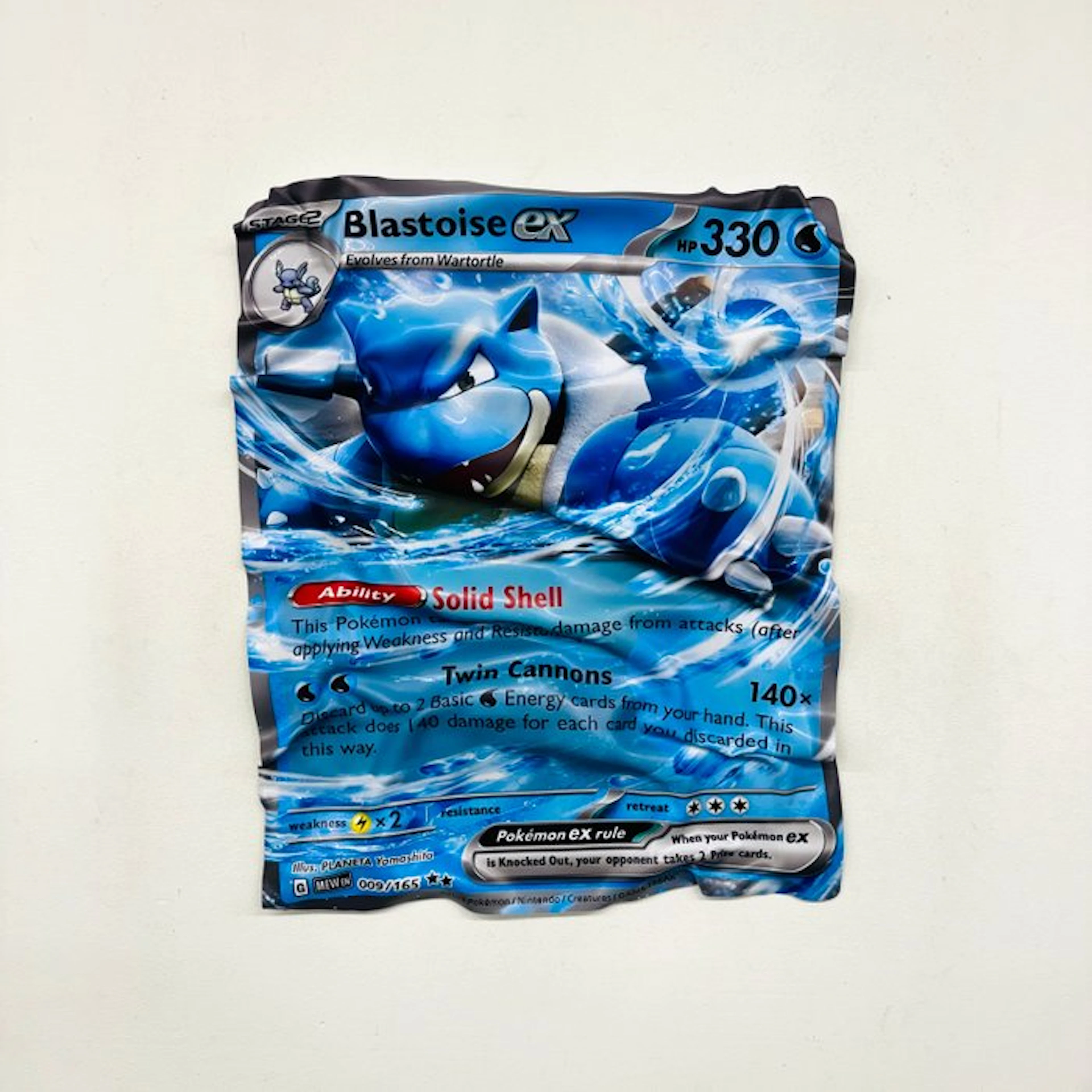 Soyz Bank (1988) - Blastoise ex – Pokémon 151 – 009/165 – 2023