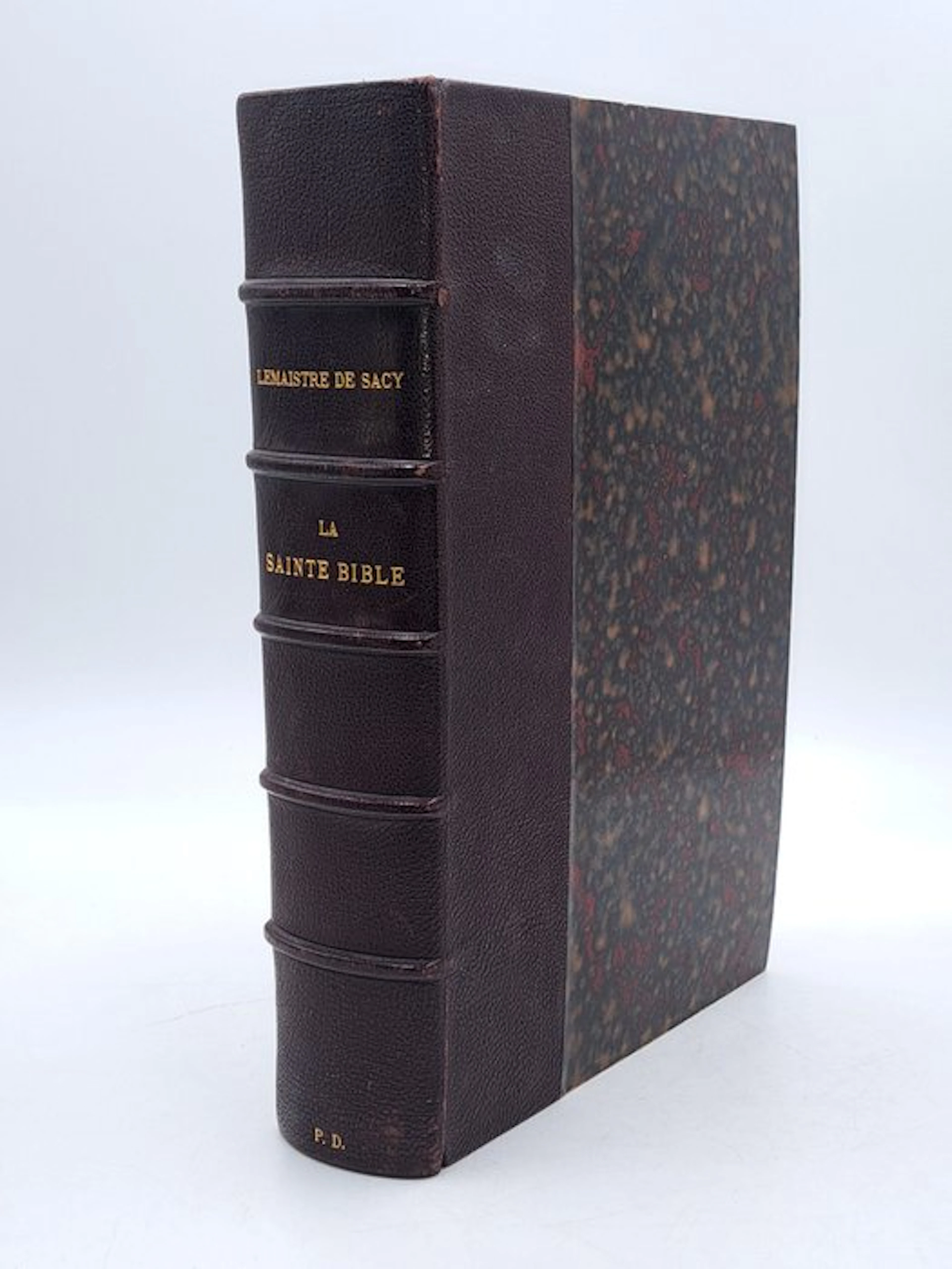 [BIBLE] - La Sainte Bible traduite en français pas Lemaistre de Sacy - 1875