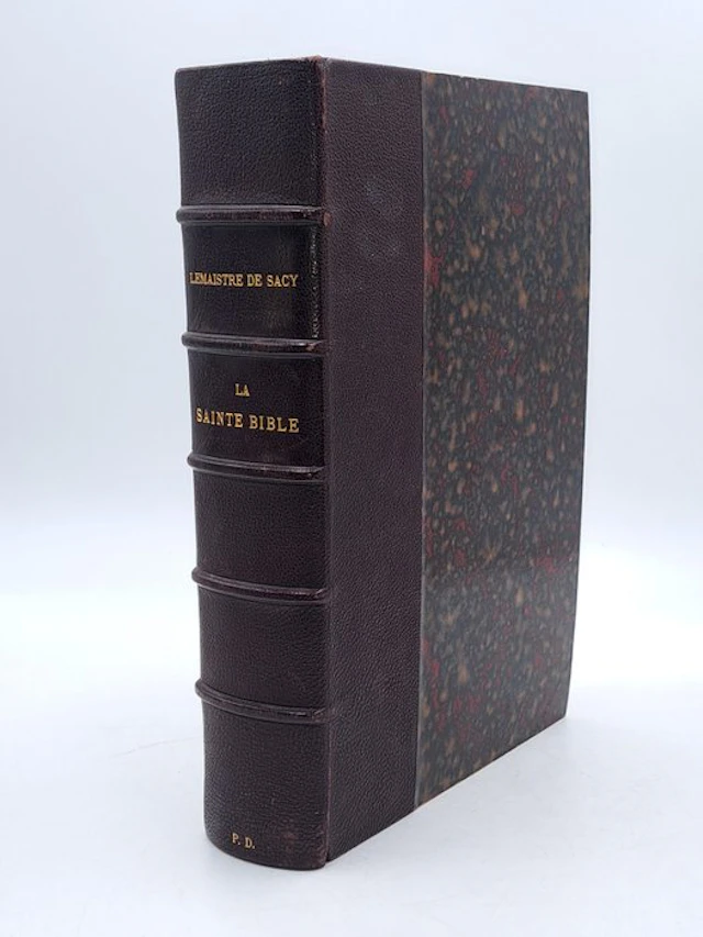 [BIBLE] - La Sainte Bible traduite en français pas Lemaistre de Sacy - 1875
