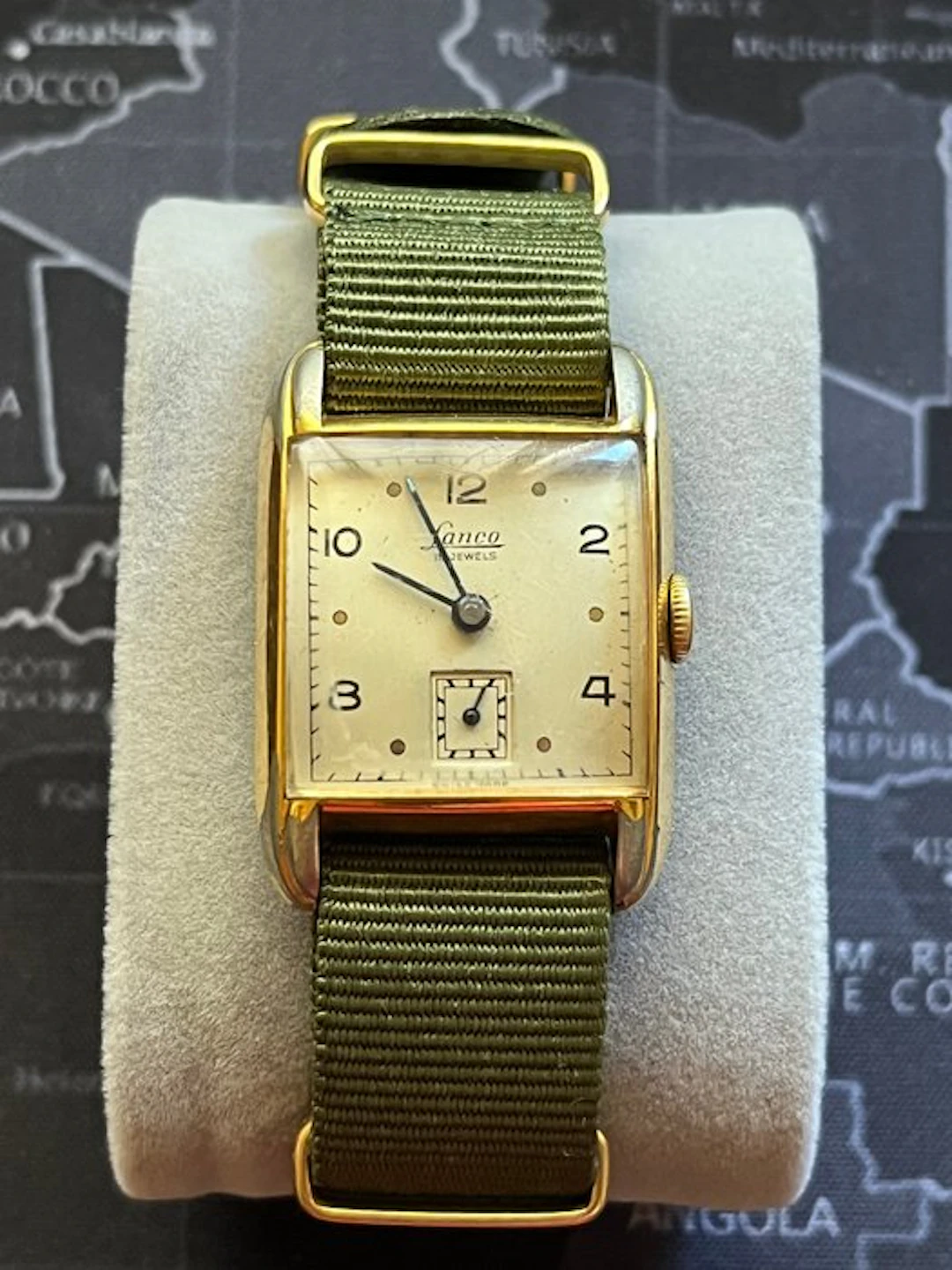 Lanco - Tank Art Deco Gold Plated - No reserve price - Men - 1900-1949