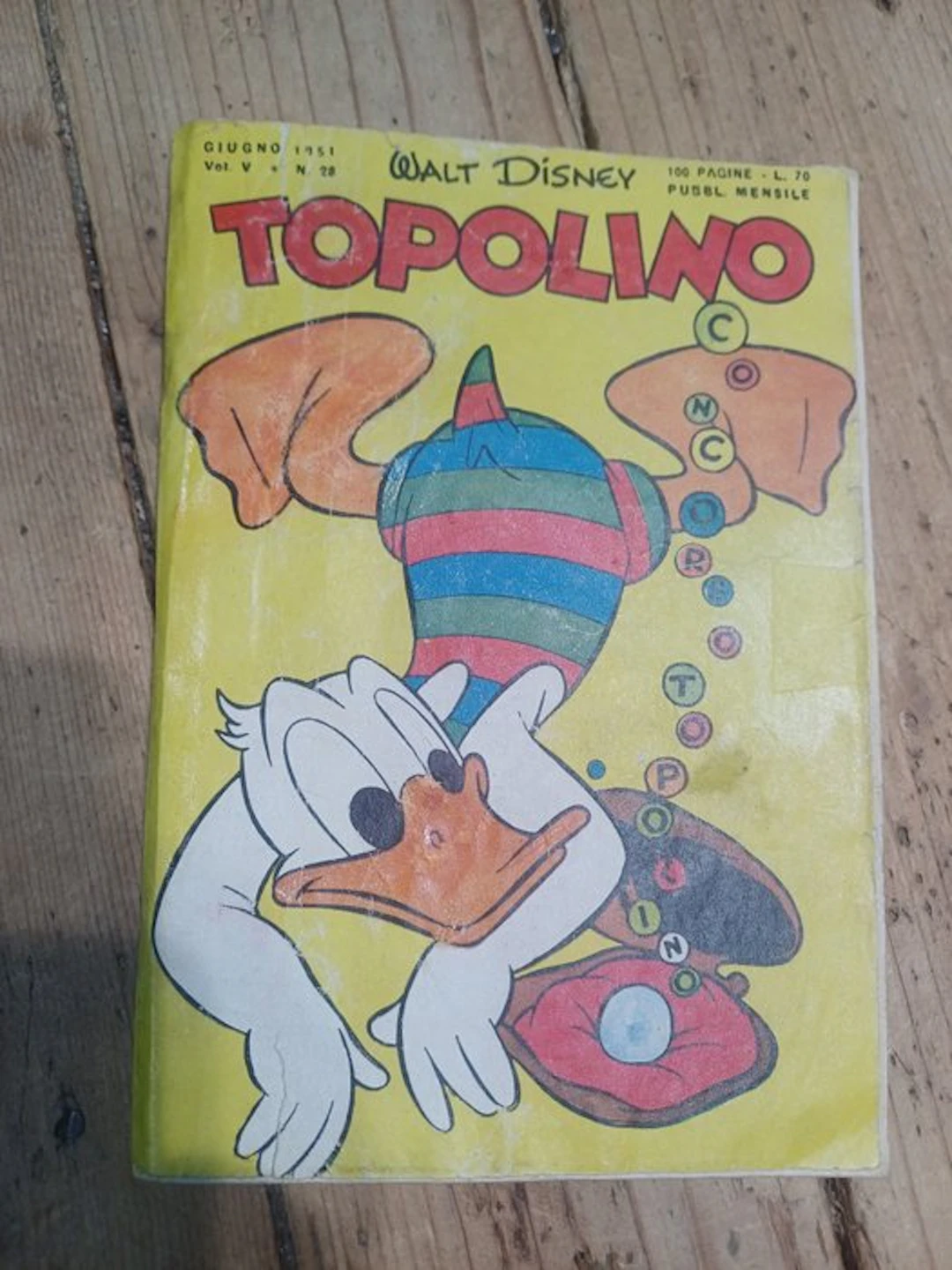 Topolino Libretto n. 28 - 1 Comic - First edition - 1951