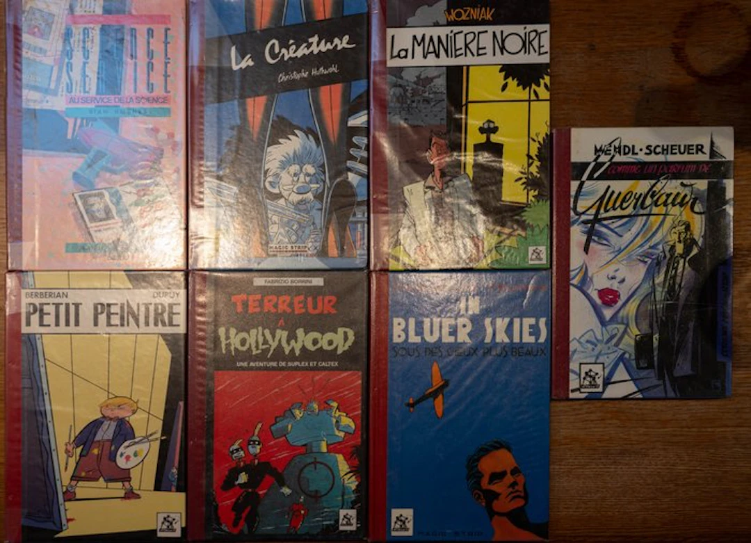 Collection Atomium 58 - 7x C - 7 Albums - First edition - 1985/1988