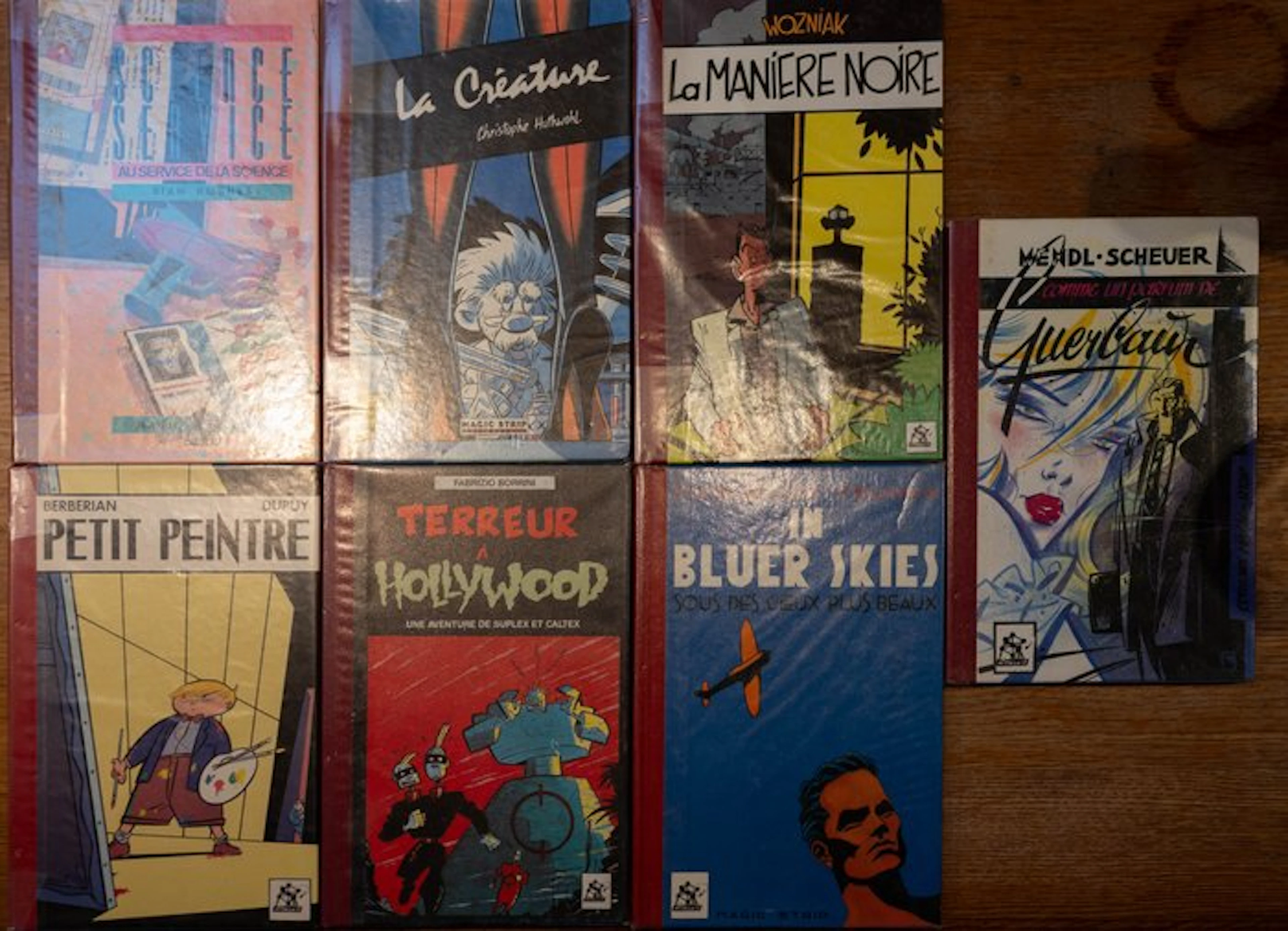 Collection Atomium 58 - 7x C - 7 Albums - First edition - 1985/1988