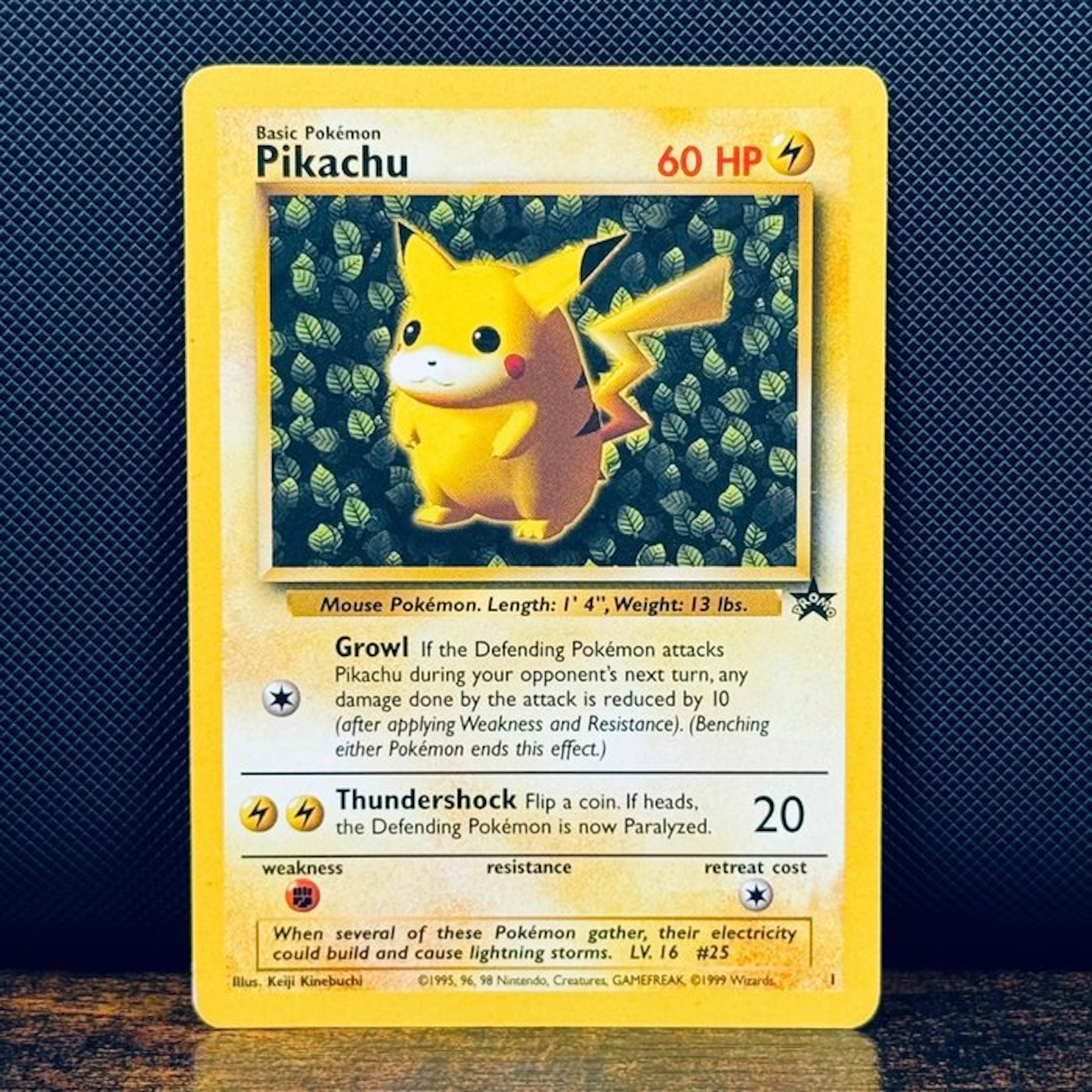 Pokémon Card - Pikachu 1 – Pokémon