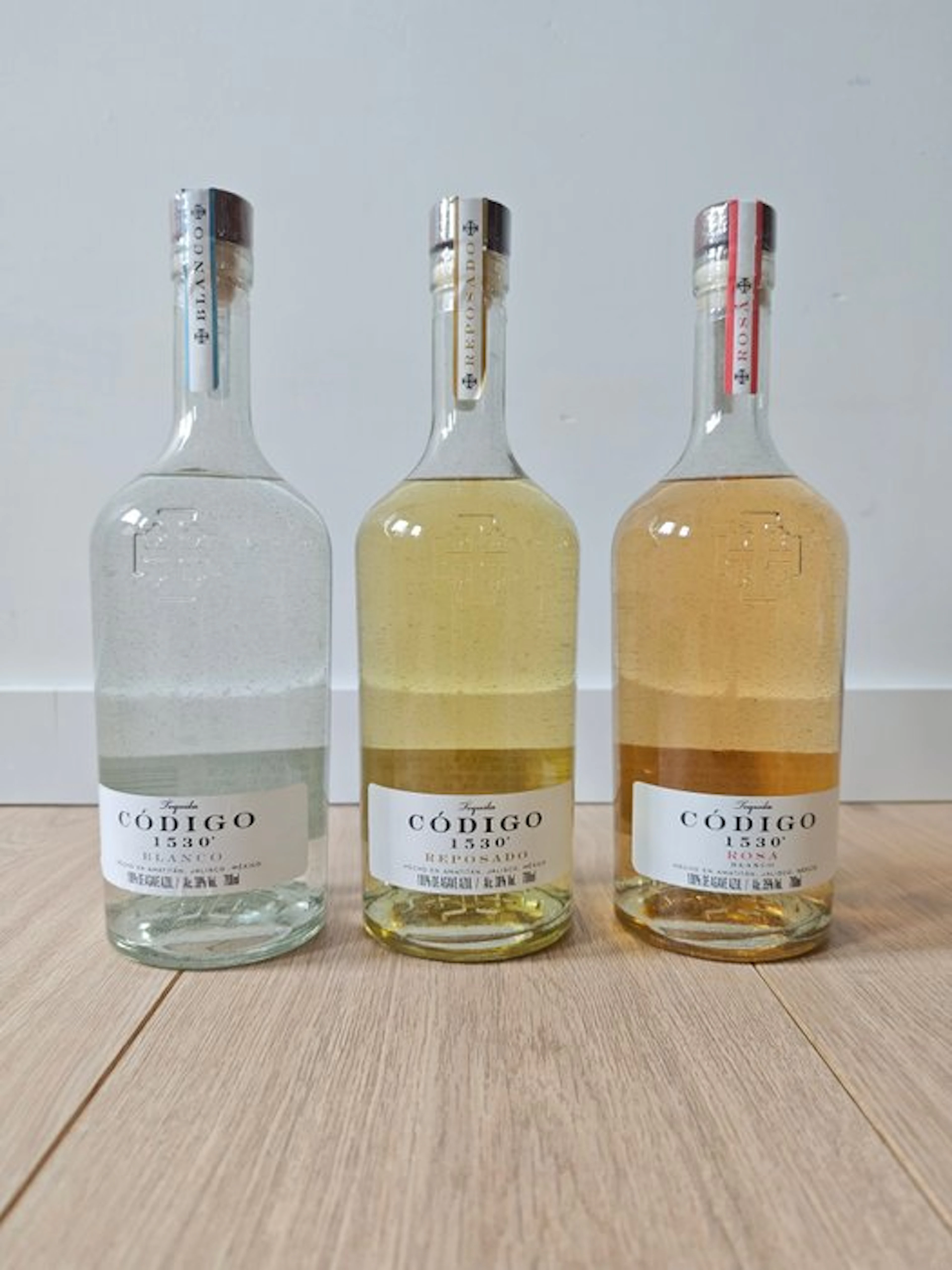 Código 1530 - Collection – Blanco, Reposado & Rosa - 700ml - 3 bottles