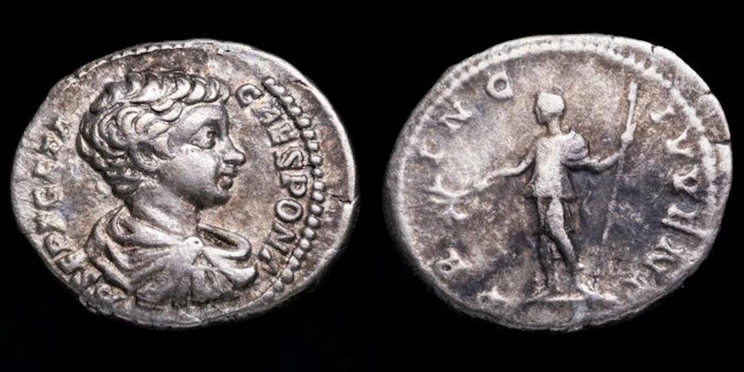 Roman Empire. Geta (AD 209-211). Denarius PRINC IVVENTVTIS (No reserve price)