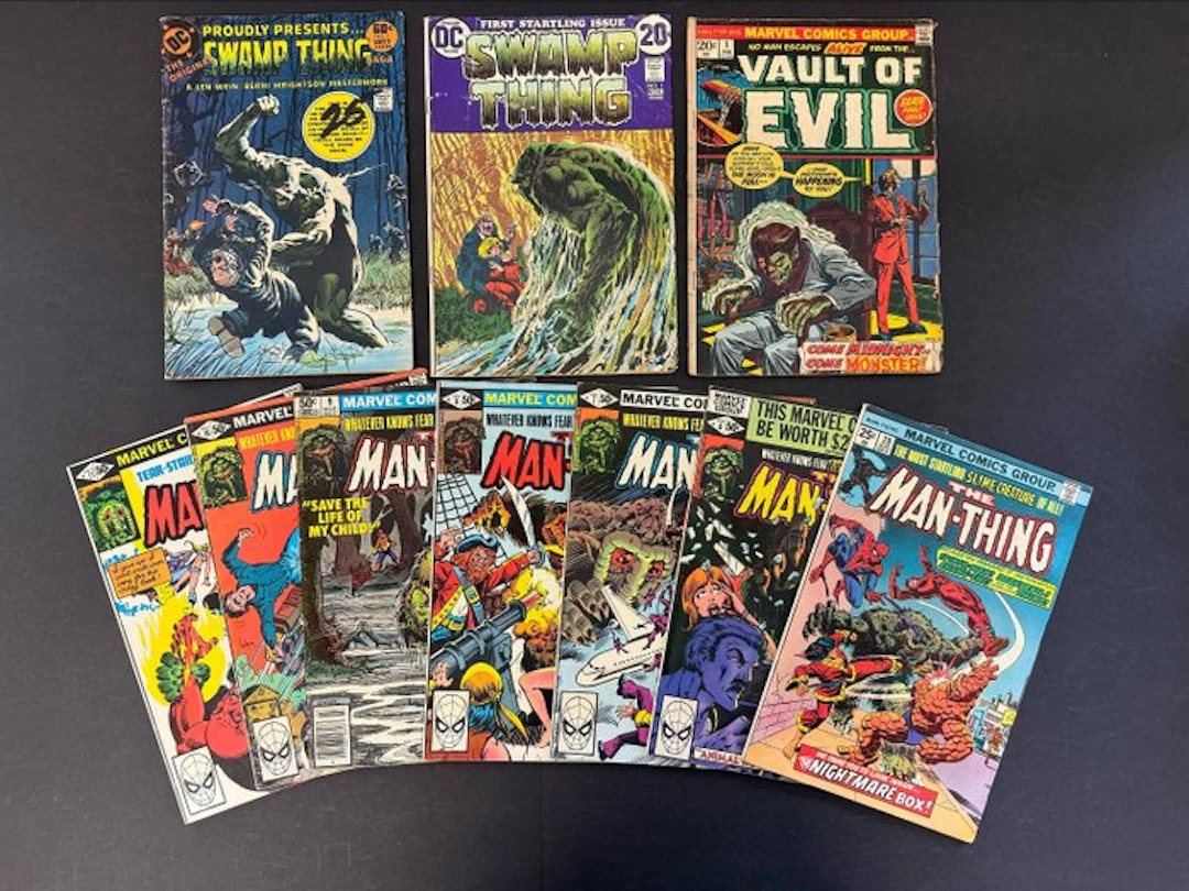 Swamp Thing / The Man-Thing - US Comics - 10 Comic - 1972