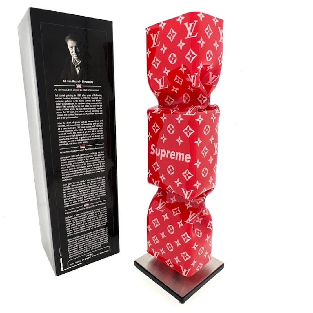 Ad van Hassel (1953) - Luxury Art Candy Toffee - Homage to Supreme