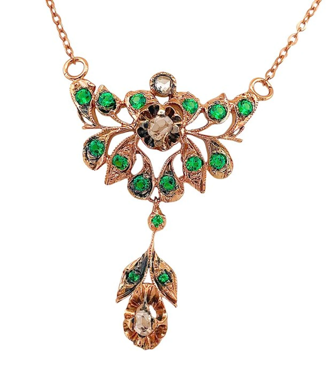 No reserve price - Necklace - 9 kt