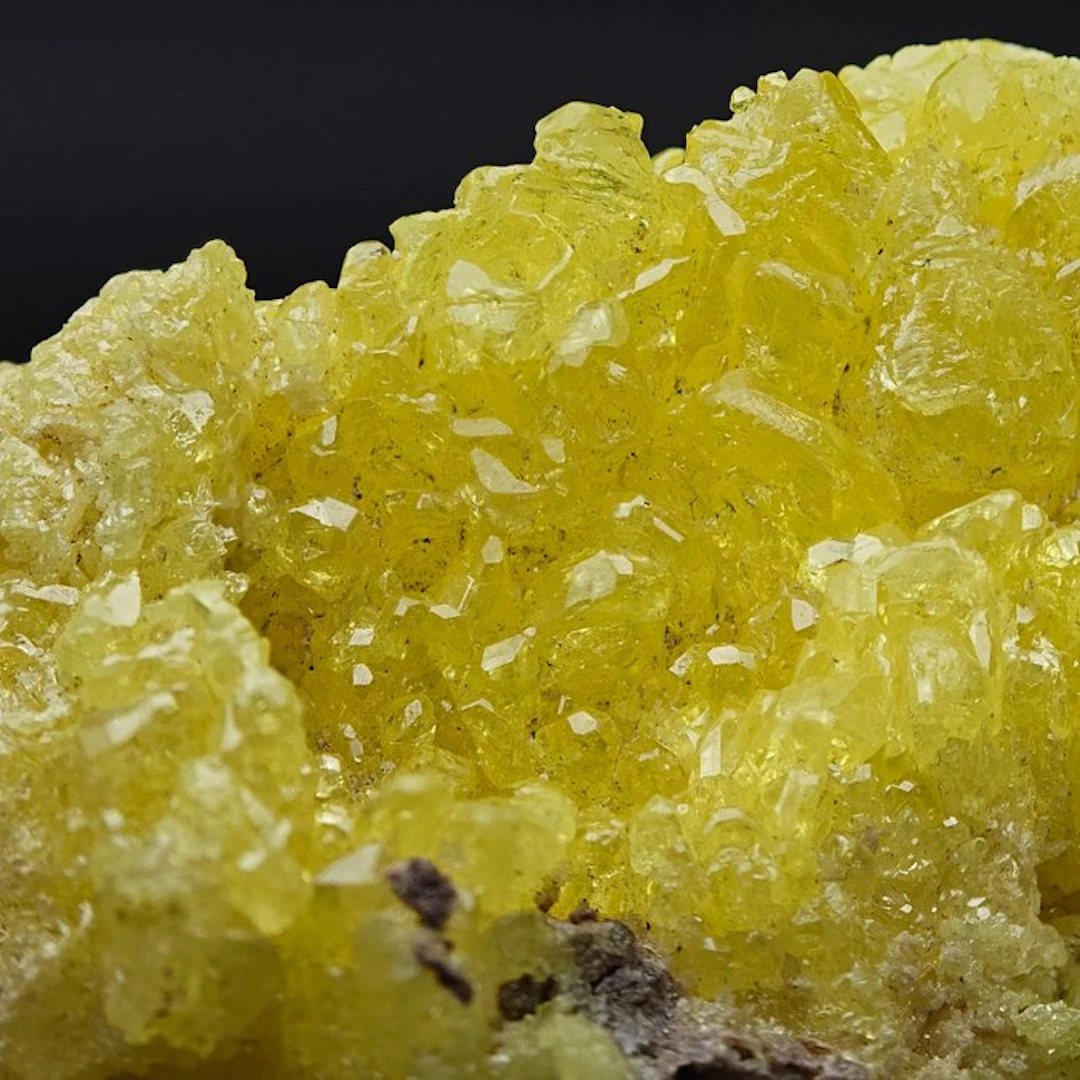 Rare Bolivian sulfur