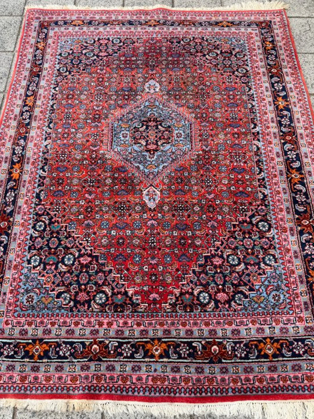 Indo Bidjar - cleaned - hand-knotted - wool - Carpet - 200 cm - 156 cm
