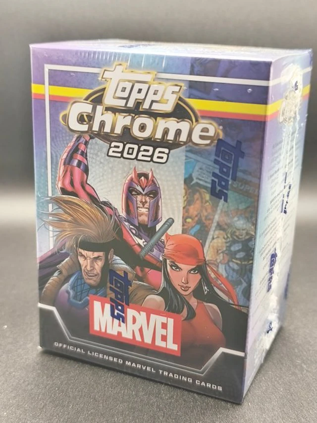 Topps - 1 Box - Topps Chrome 2026 Marvel Box