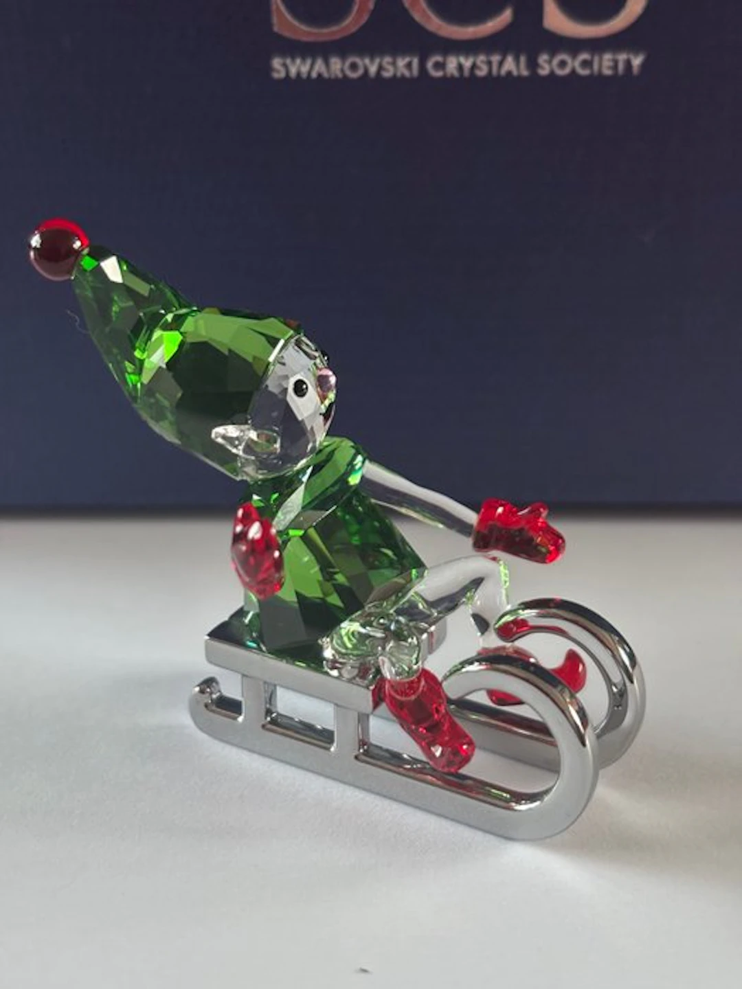Swarovski - Figure - Santa's Elf on Sleigh - 5533947...