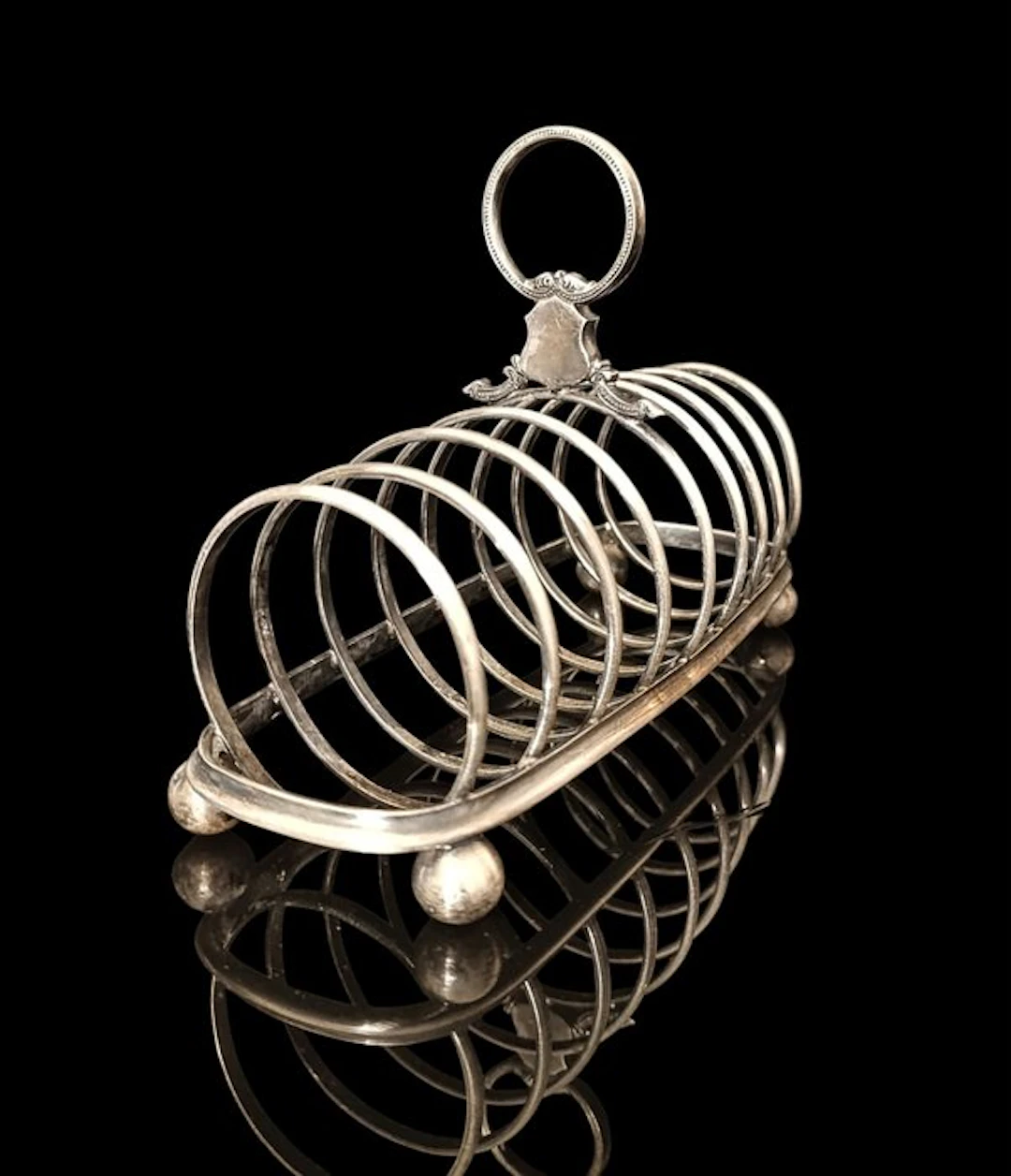Collis&Co, Toast Rack, stile Vittoriano - Container - Silverplated