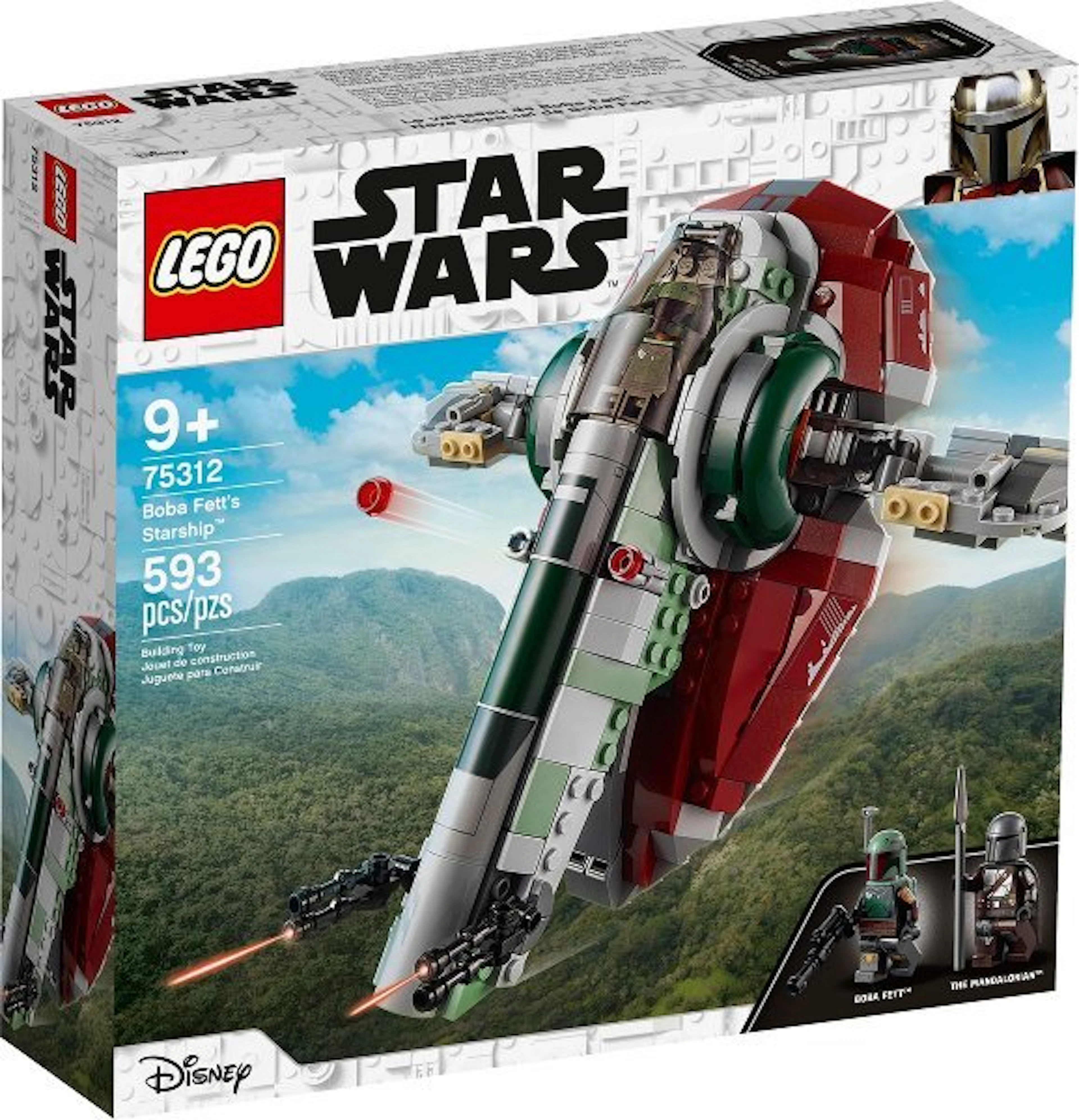 LEGO Set - 75312 - Star Wars - Boba Fett's Starship