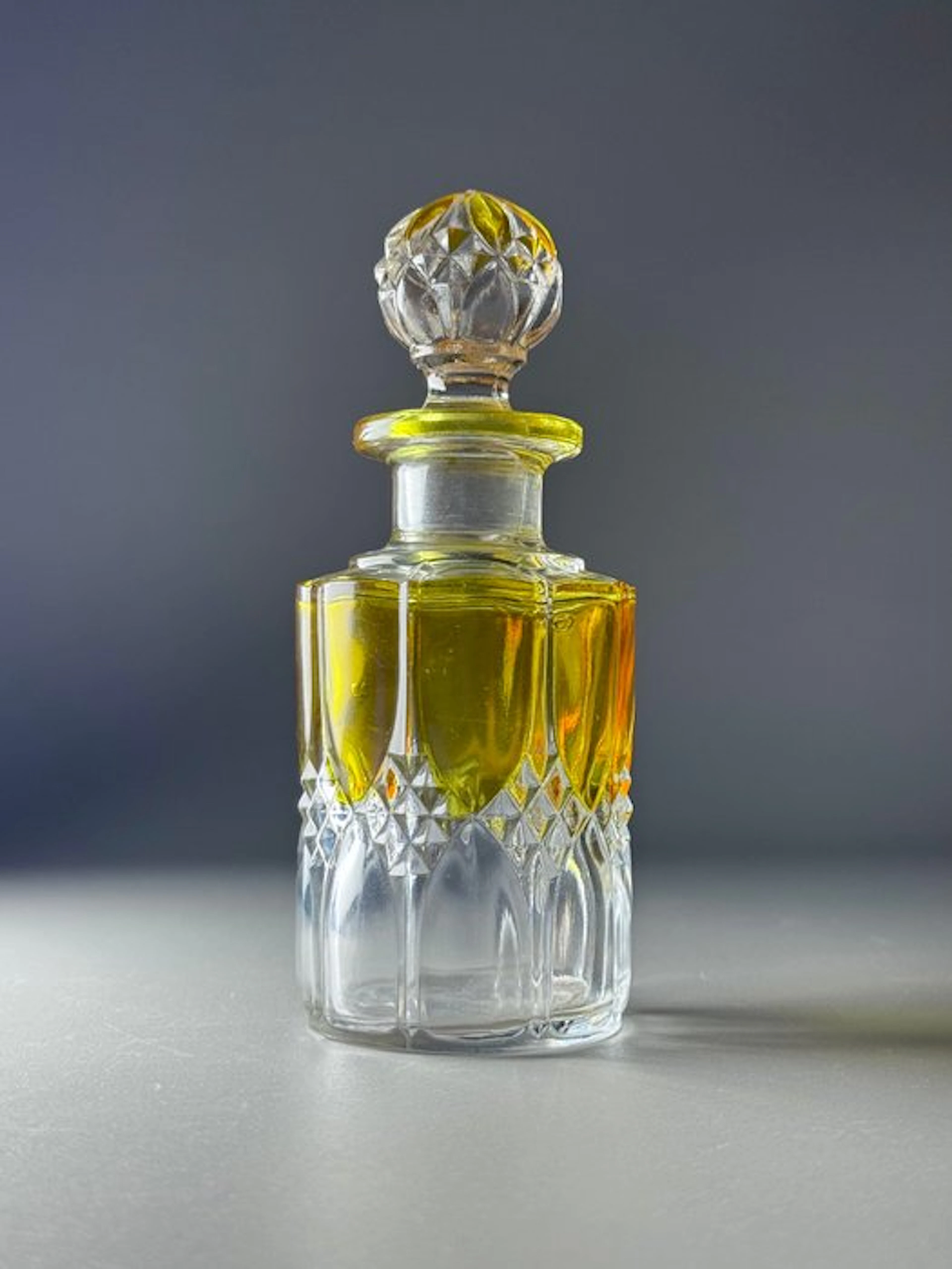 Val Saint Lambert - Perfume bottle - Catalogue 1908...