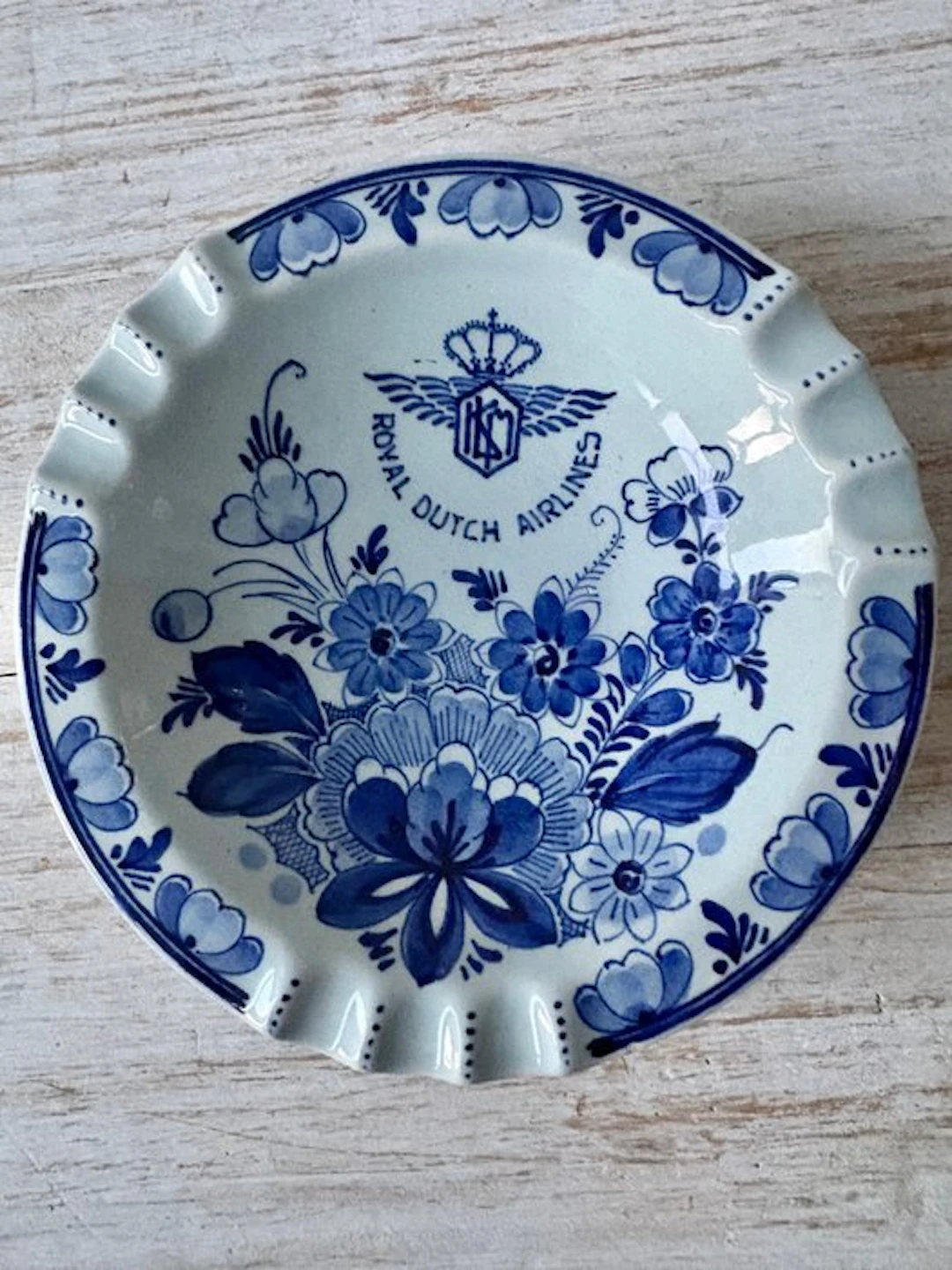 Plateelbakkerij Schoonhoven - Ashtray - Ceramic - KLM - 1919-1921