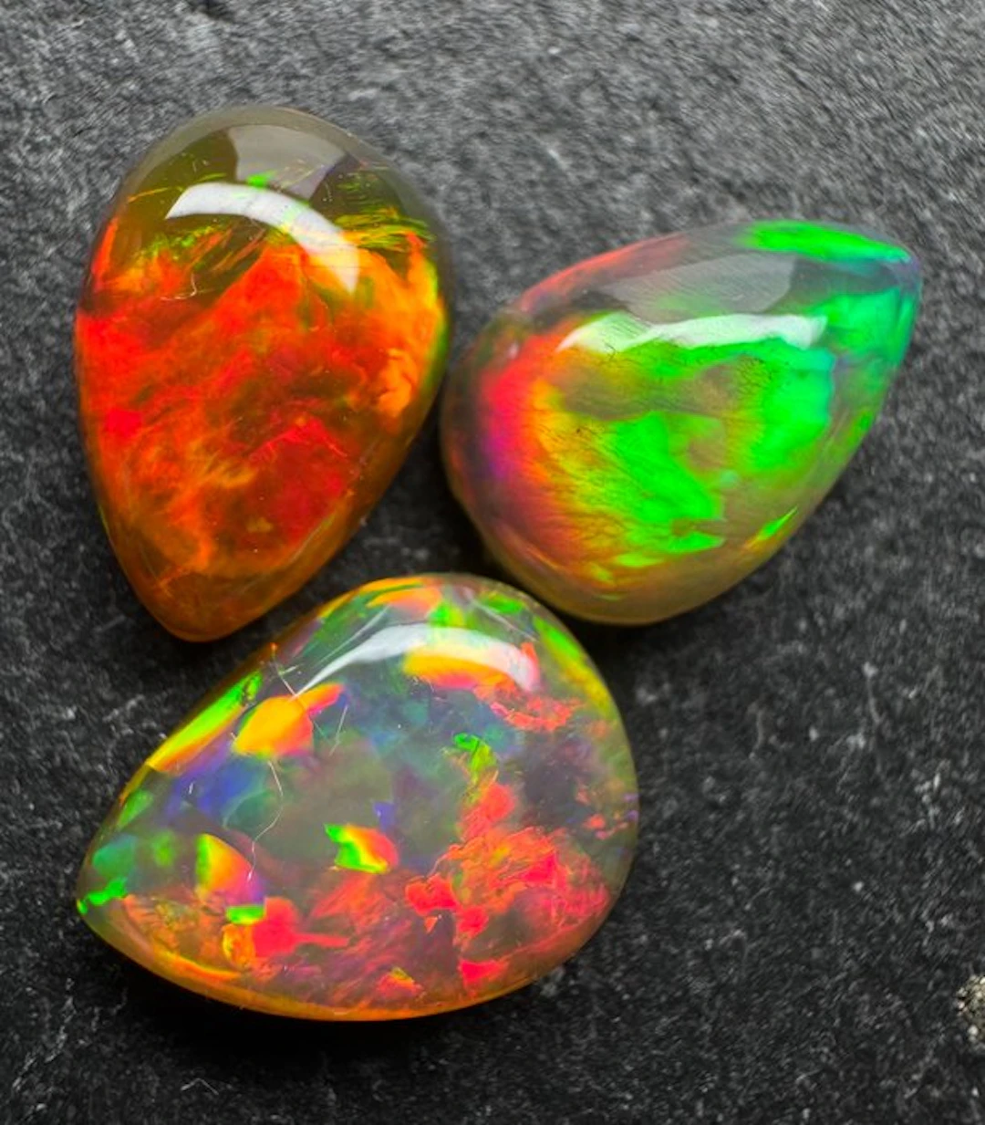 Opal Cabochons- 1.1 g - (3)