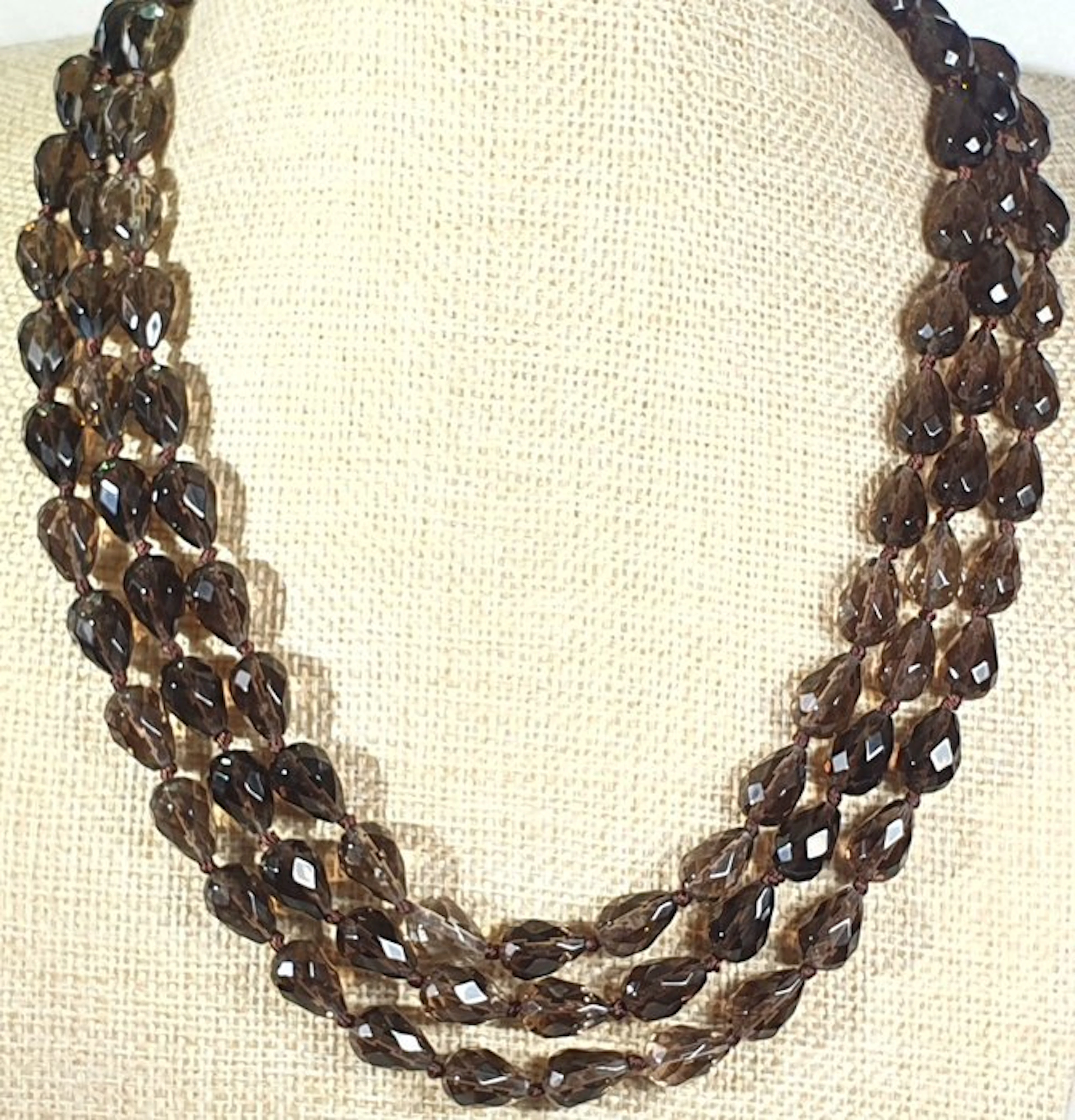 Natural Smoky Quartz FACETED - Absorbs Negative Energy - HIGH QUALITY
