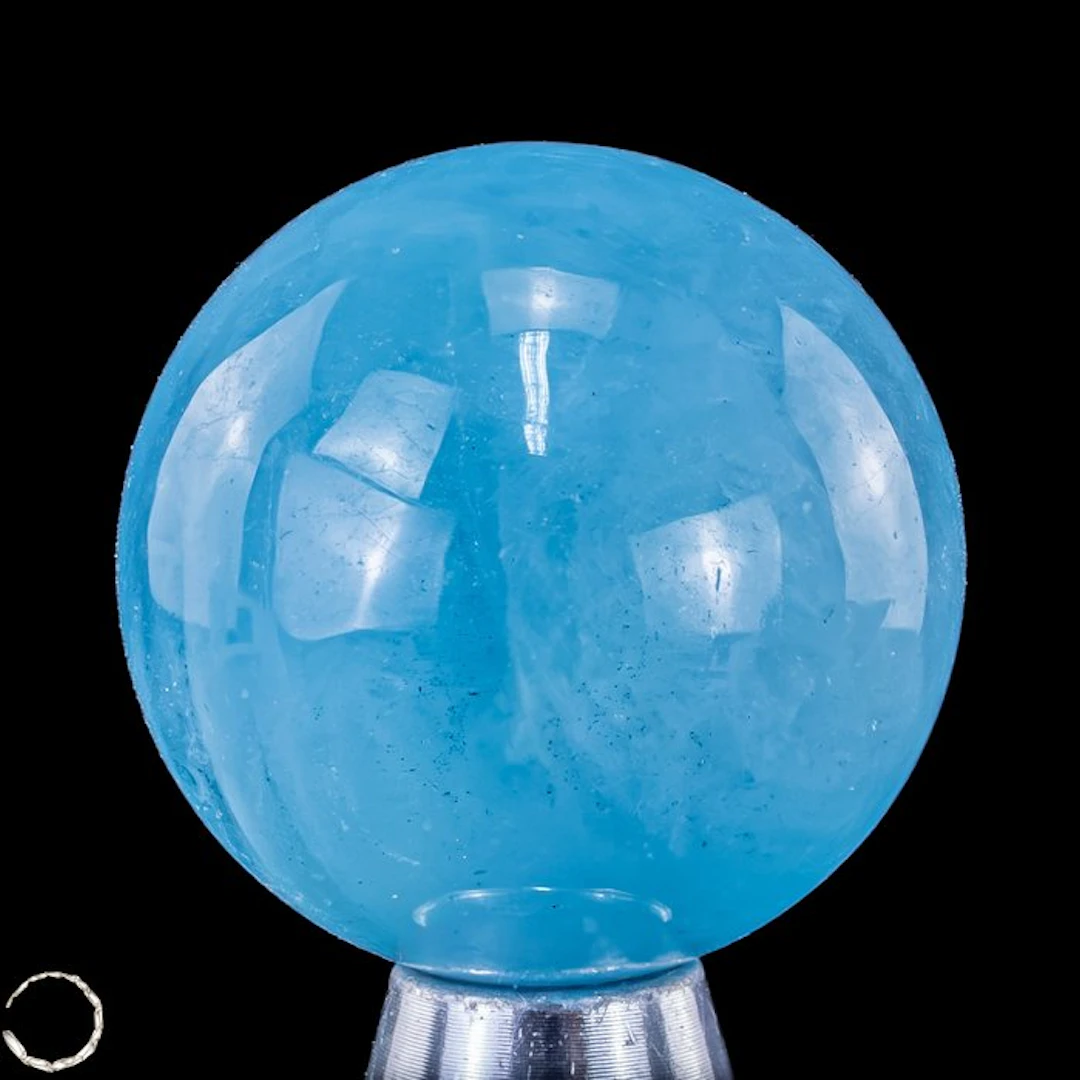 Small aquamarine bead – The beauty of the sea in perfect form 73.45 ct- 14.69 g