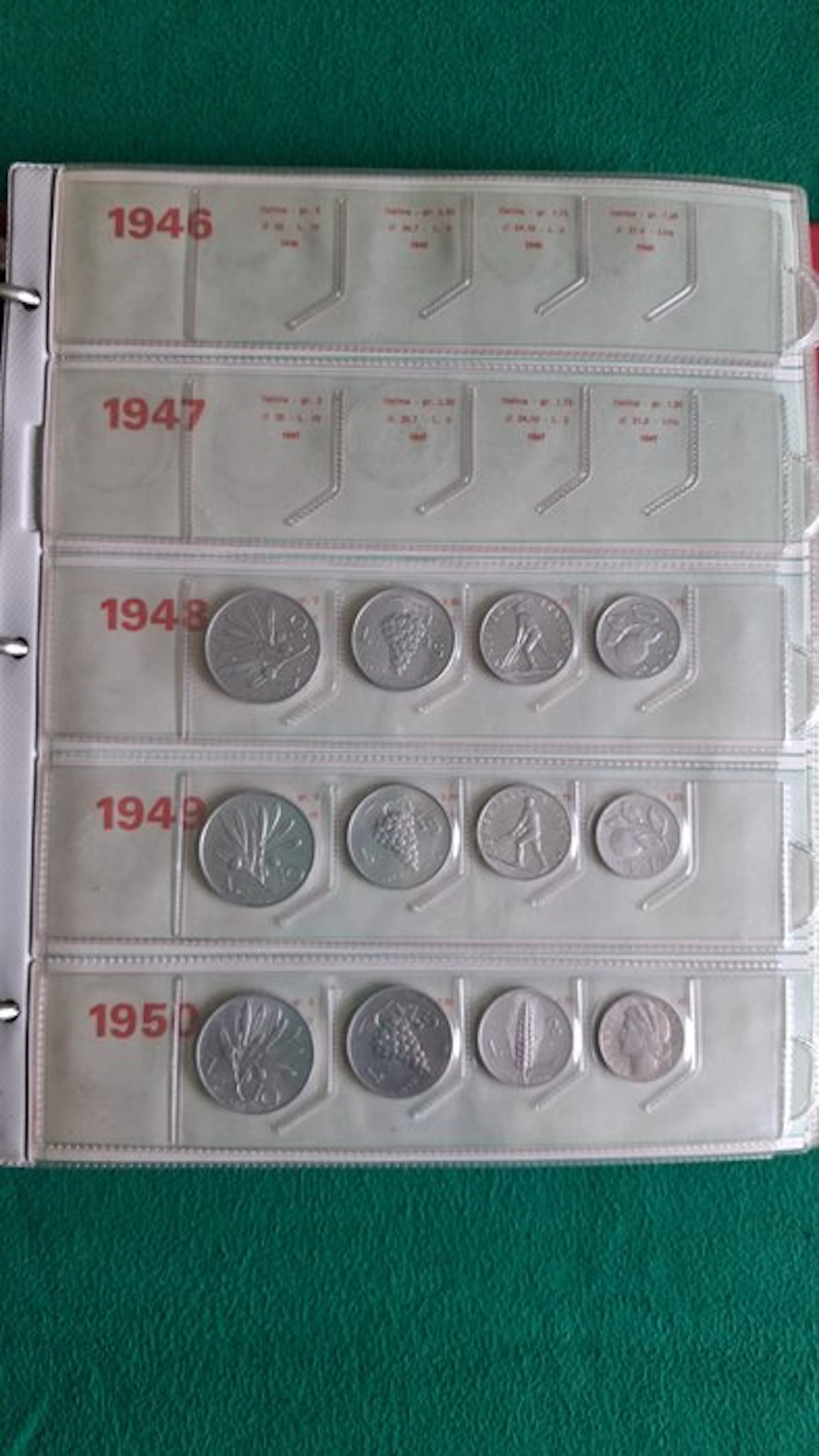 Italy, Republic Album con collezione Lire 1946/1999