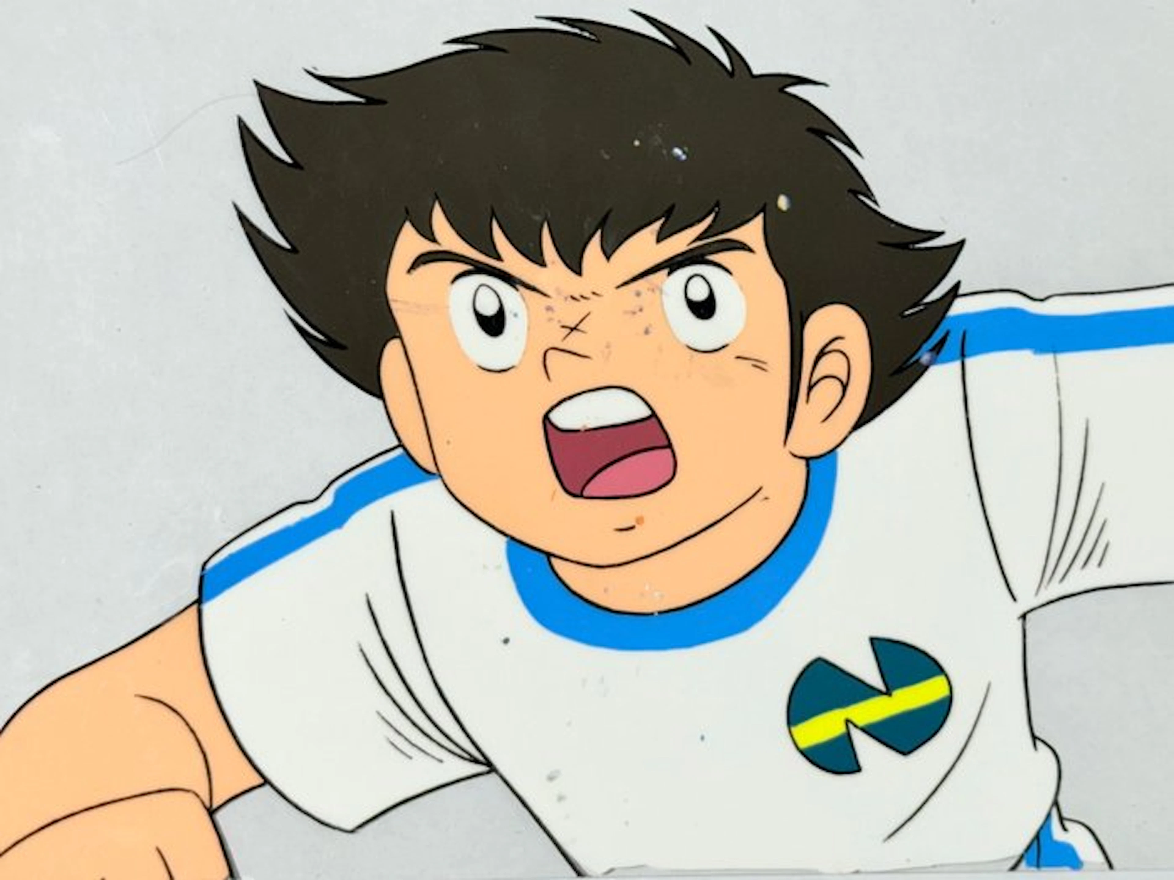 Tsuchida Production - Original animation cel - Captain Tsubasa (1983/86)