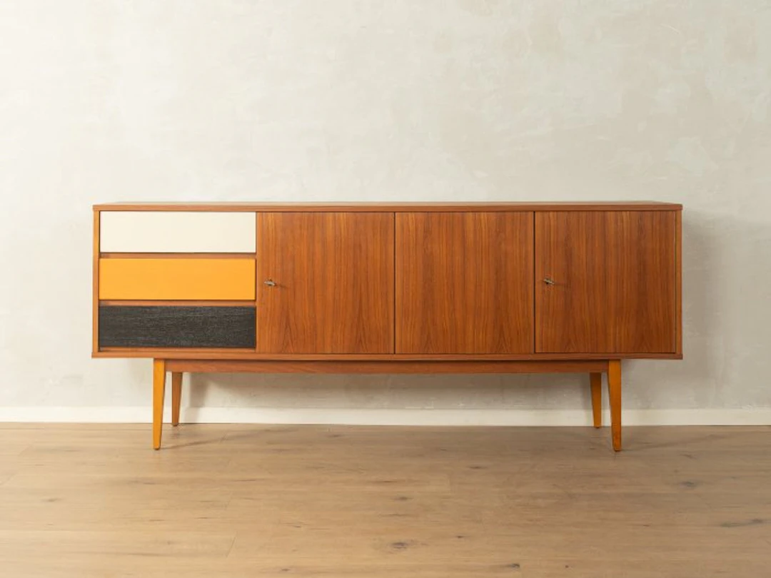 Sideboard - Wood - 1960s Mid-Century