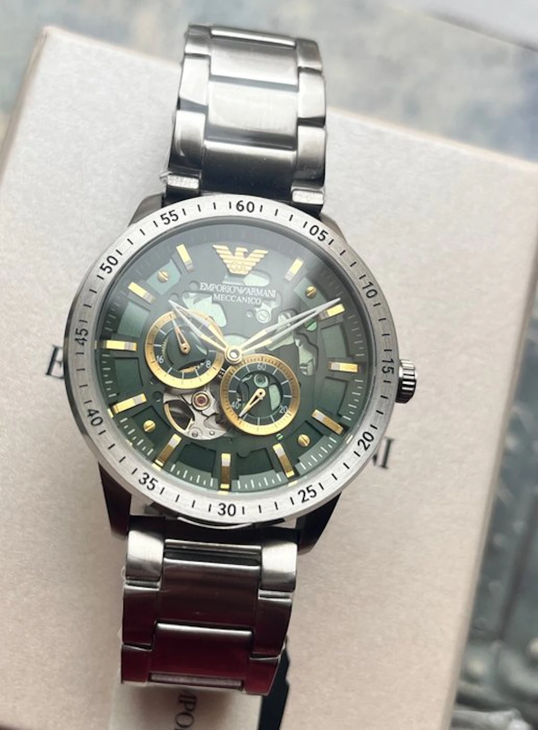 Emporio Armani - AR60053 Meccanico - 43 mm - Automatic...