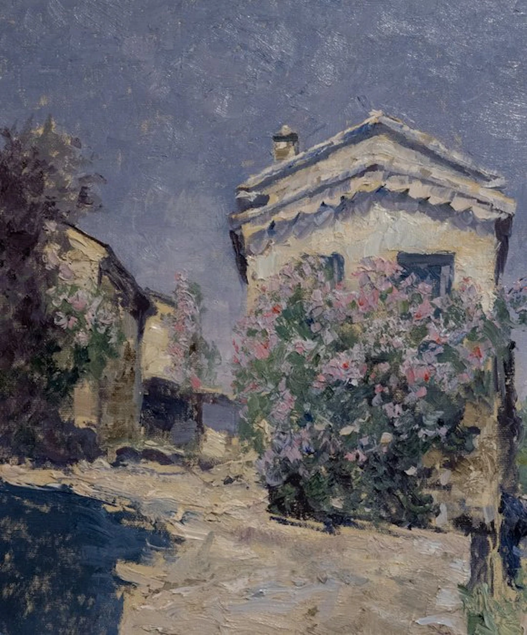 Chris van Dijk (1952) Impressionist - " Hameau "