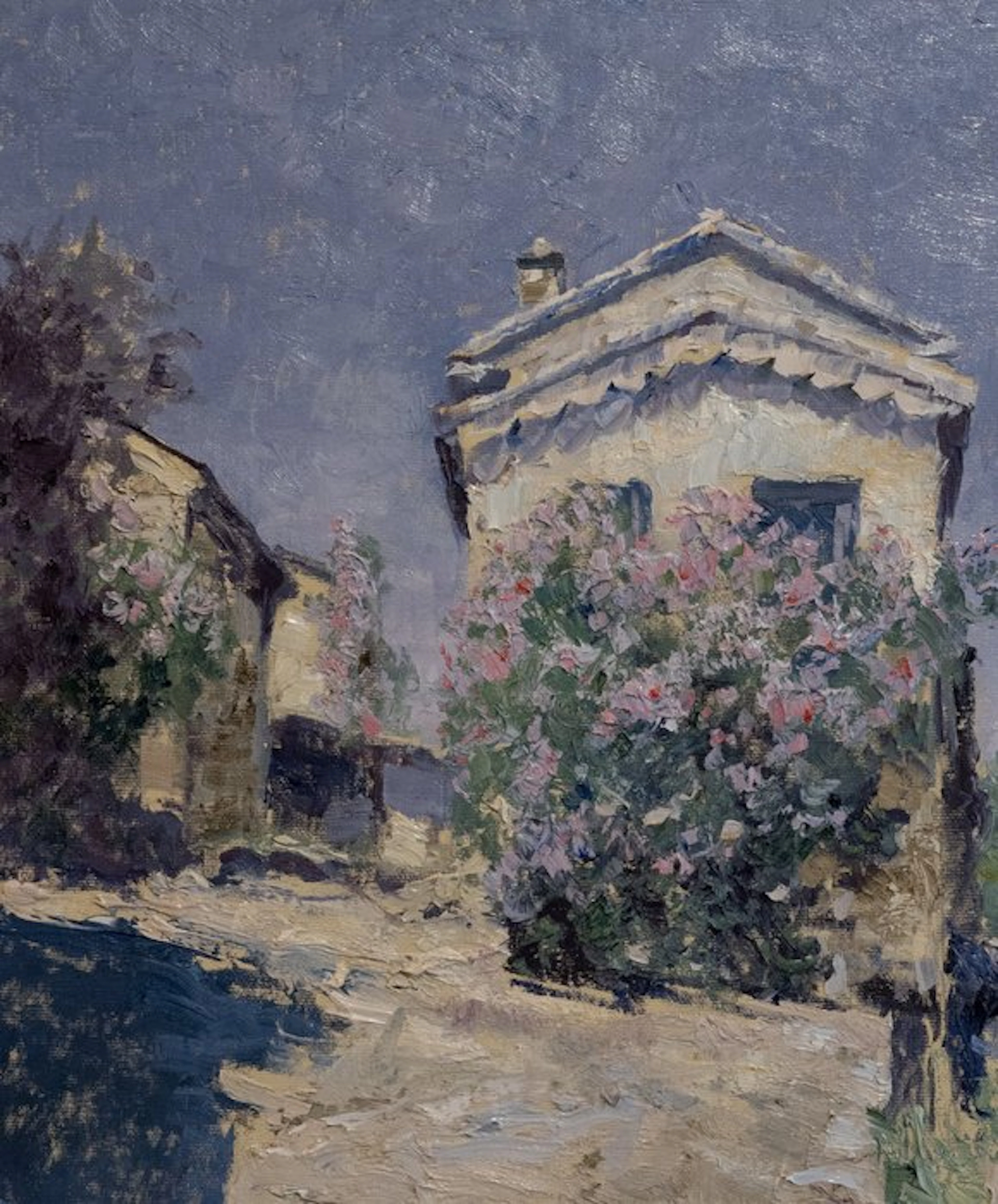 Chris van Dijk (1952) Impressionist - " Hameau "