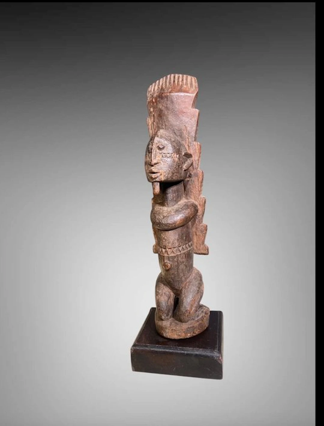 Dogon Characters - Dogon woman with arm raised