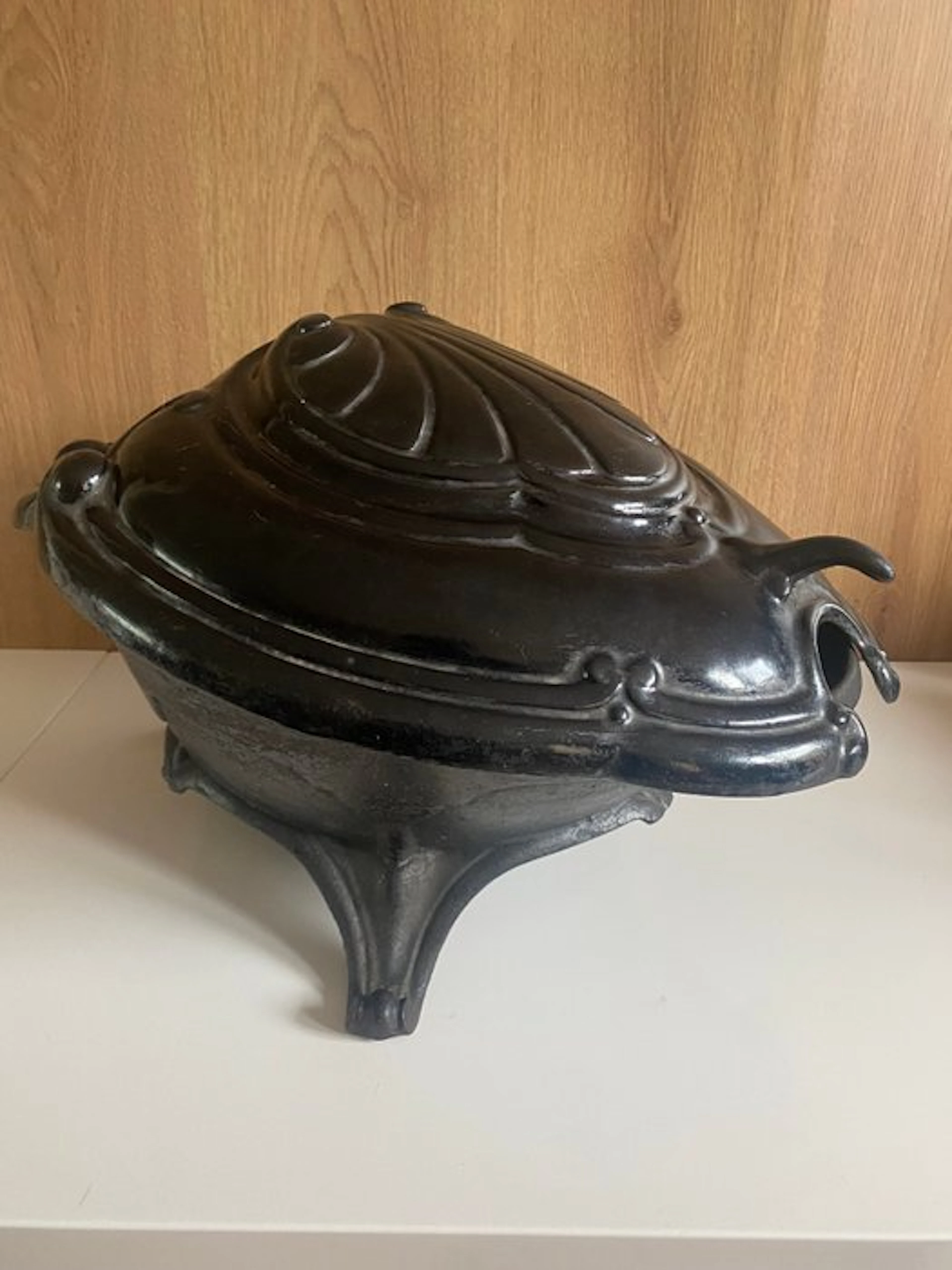 Antique Vessel - cast iron - 1850-1900 - Kolenkit 'turtle'
