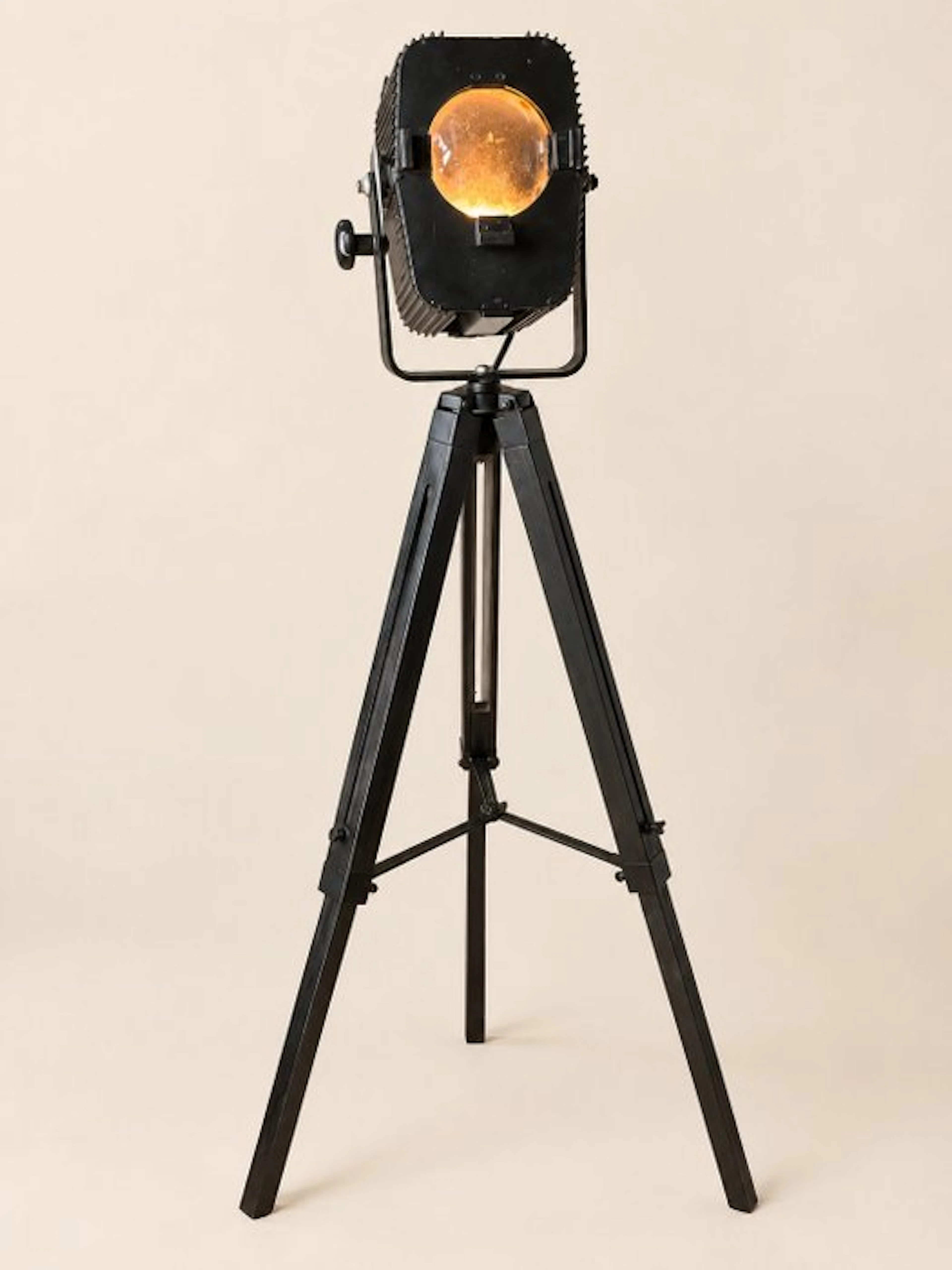 ADB - Lamp - BU 500 - Metal, Wood, Glass