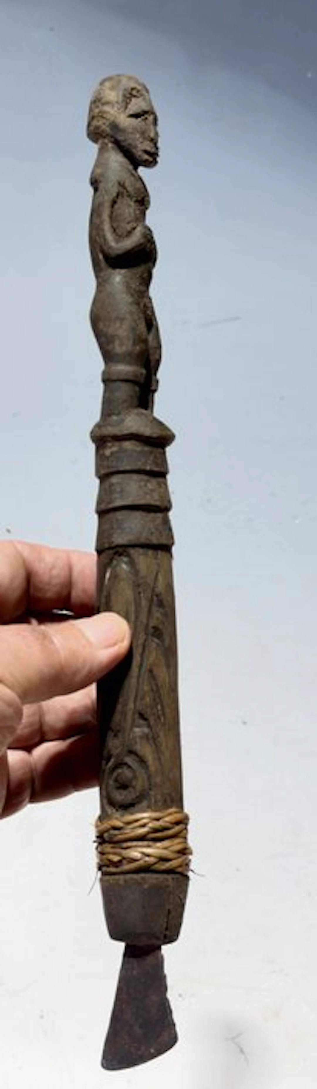 Fine woodcarver’s knife - Pisau - Babrongko village...
