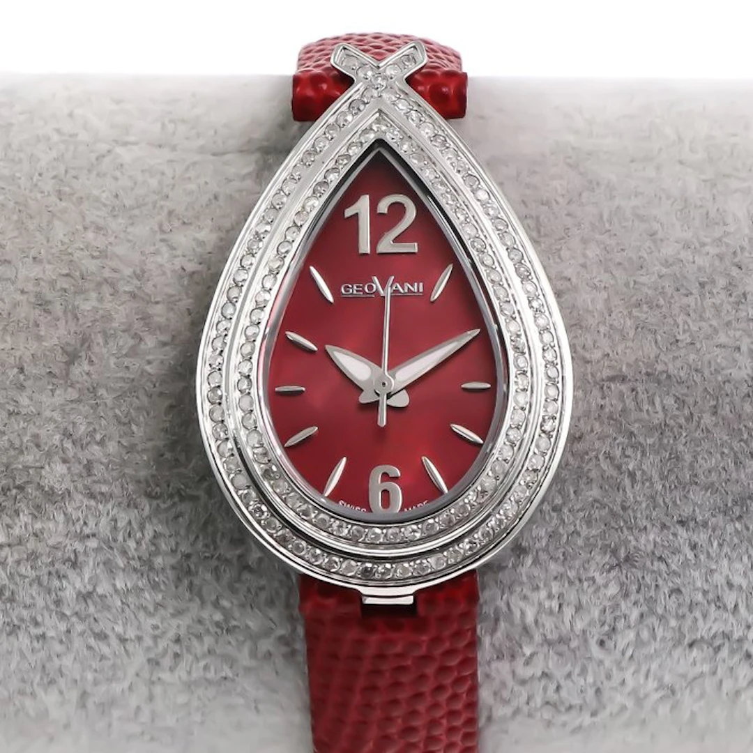 Geovani - Diamond Swiss Made Watch - GOL589-SL-D-5 - Women - 2010-2020