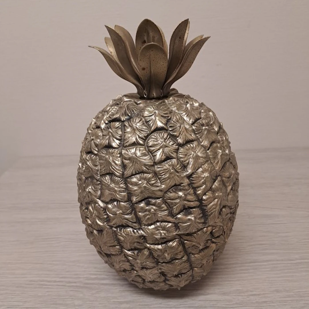 Michel Dartois - Ice bucket - Copper, Plastic - Pine-apple ice bucket