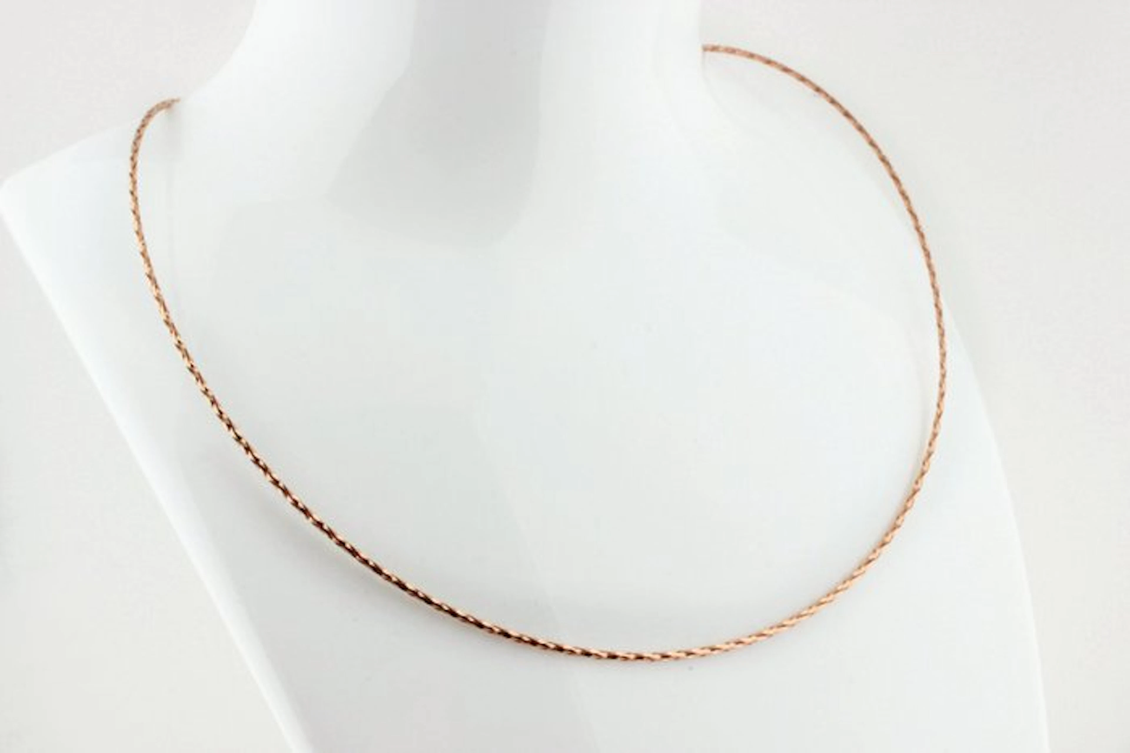 No reserve price - Necklace - 18 kt. Rose gold