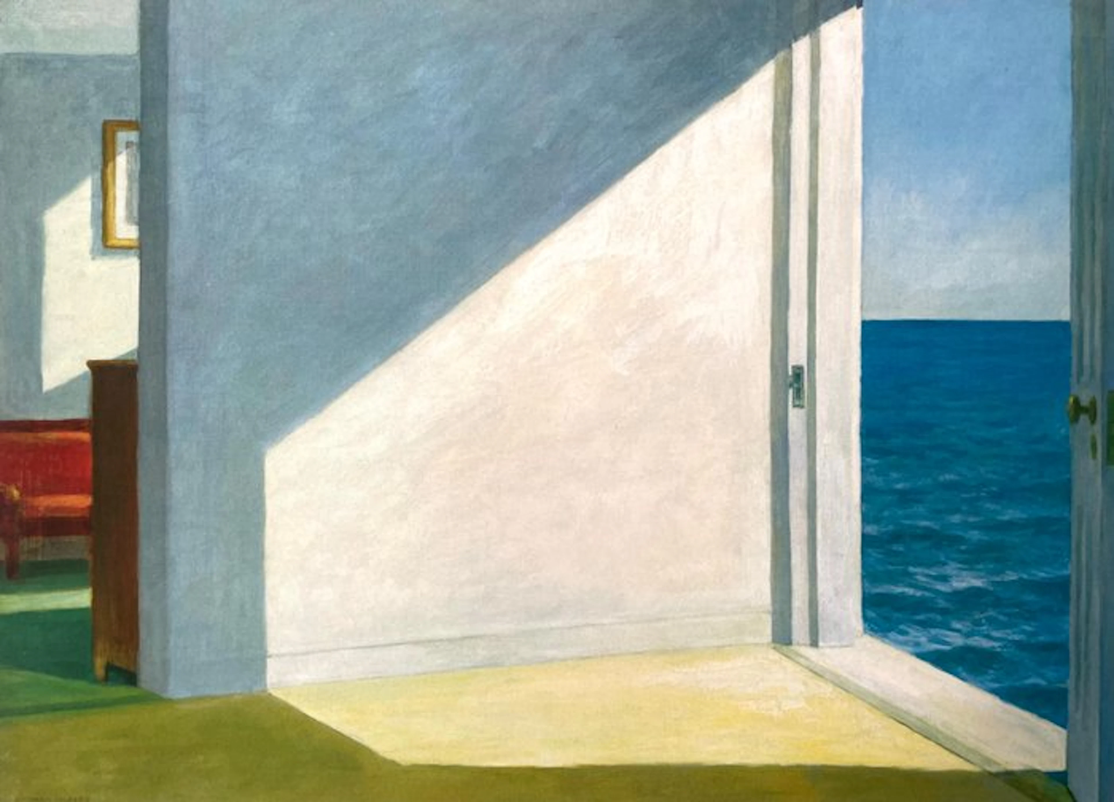 Edward Hopper (after) - Rooms by the sea - Offset...