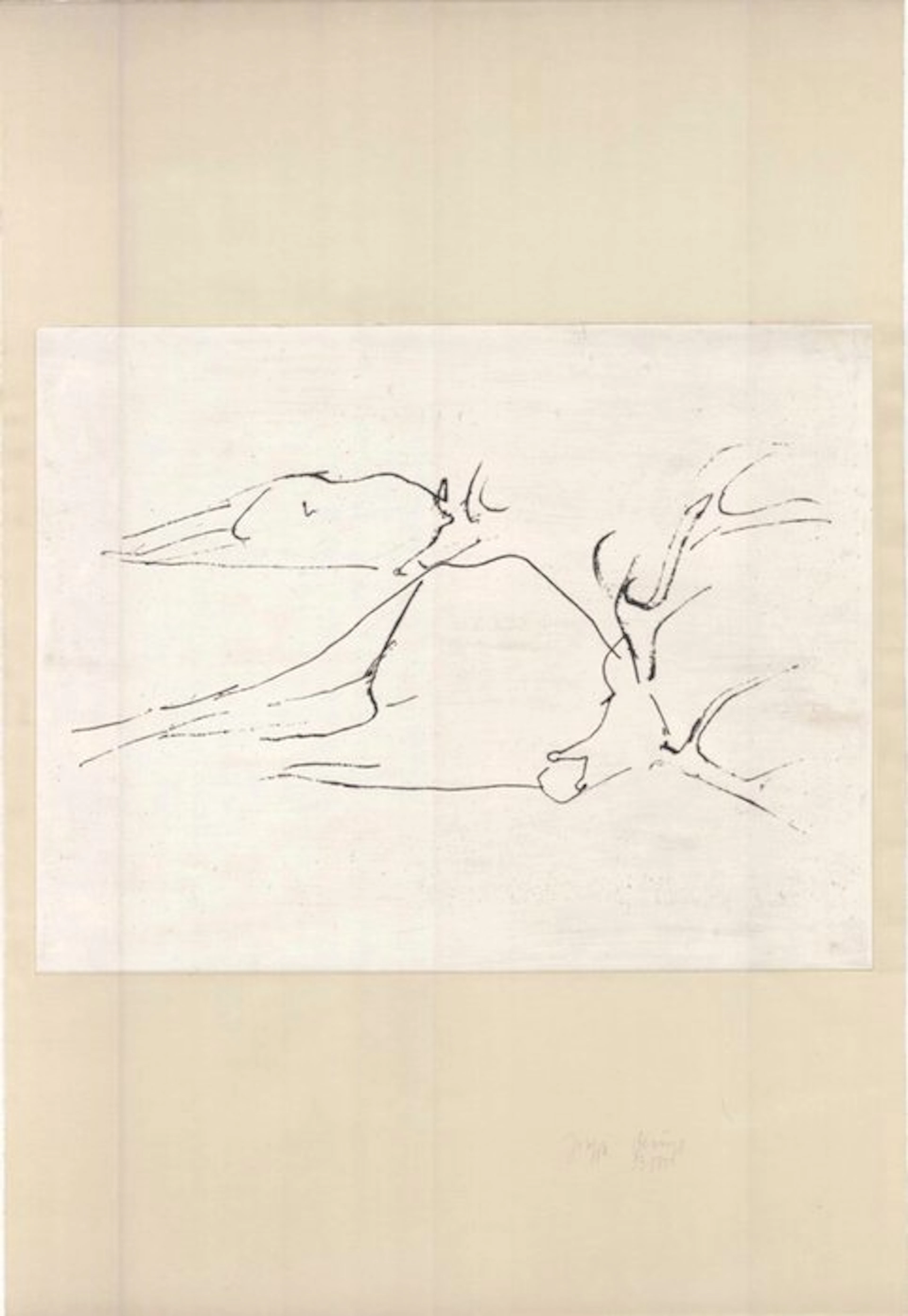 Joseph Beuys (1921-1986) - Dead deer