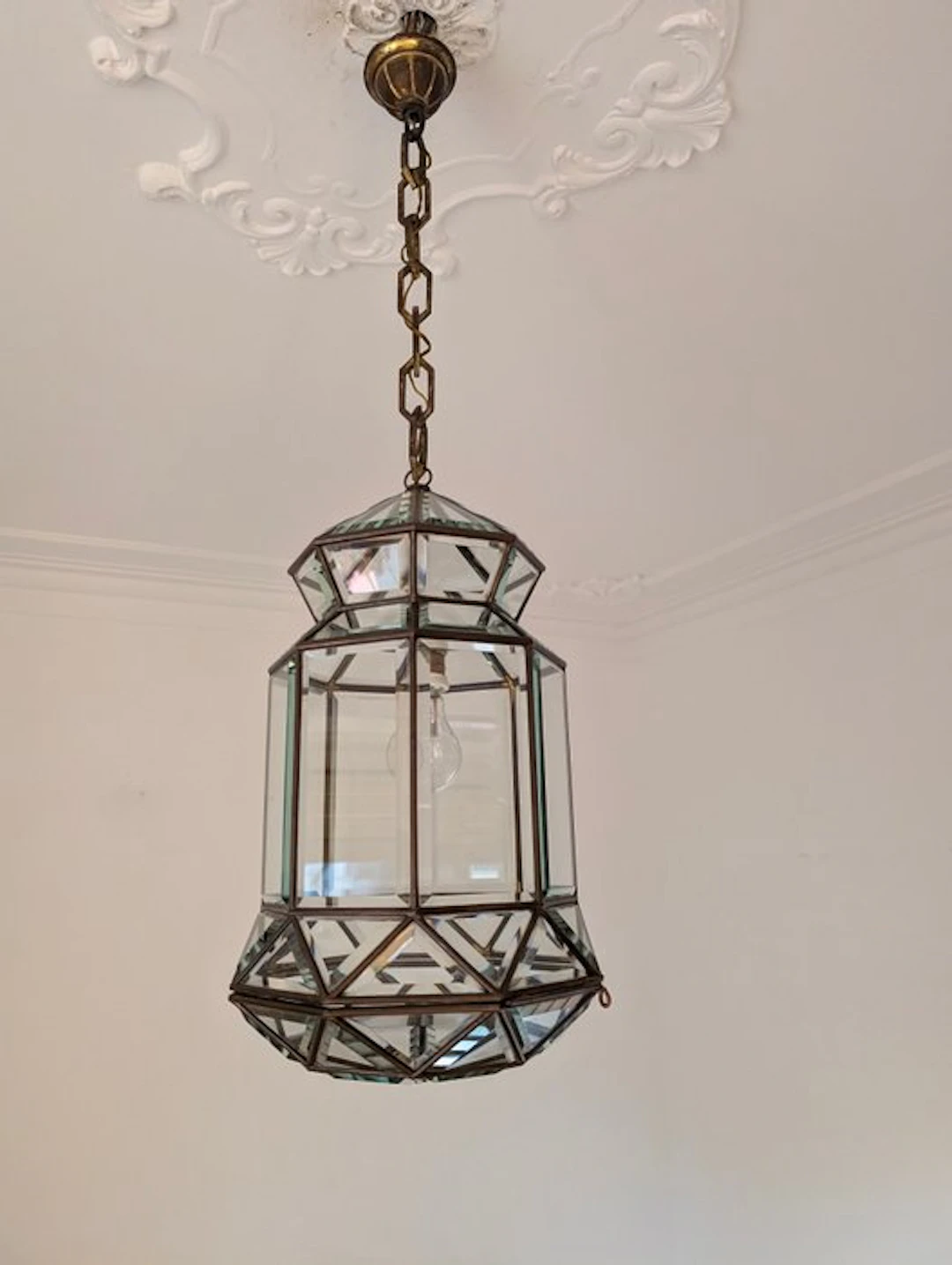 Hanging lamp - Bronze - Bronze structure