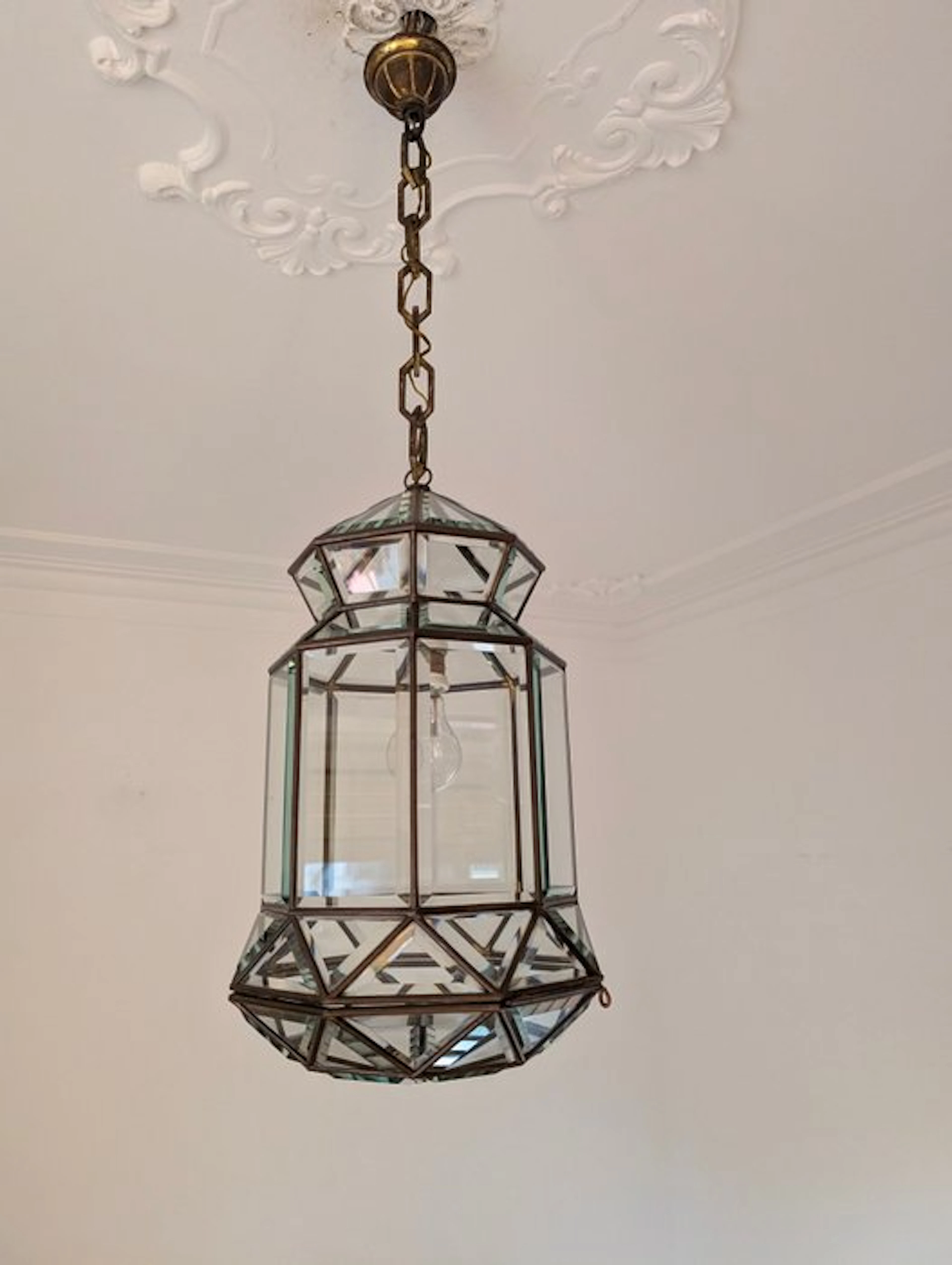 Hanging lamp - Bronze - Bronze structure